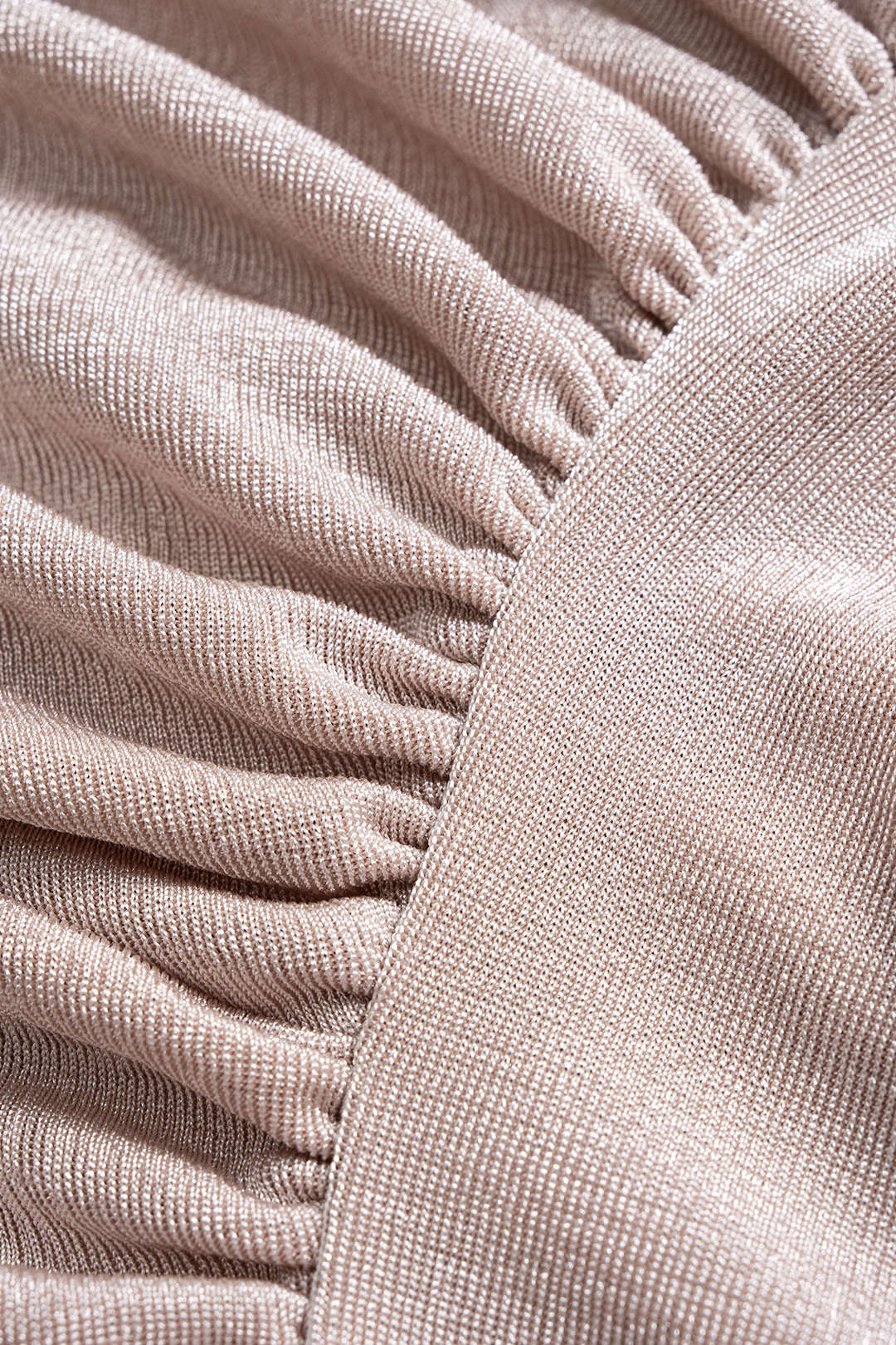 Ruched Long-Sleeve Top