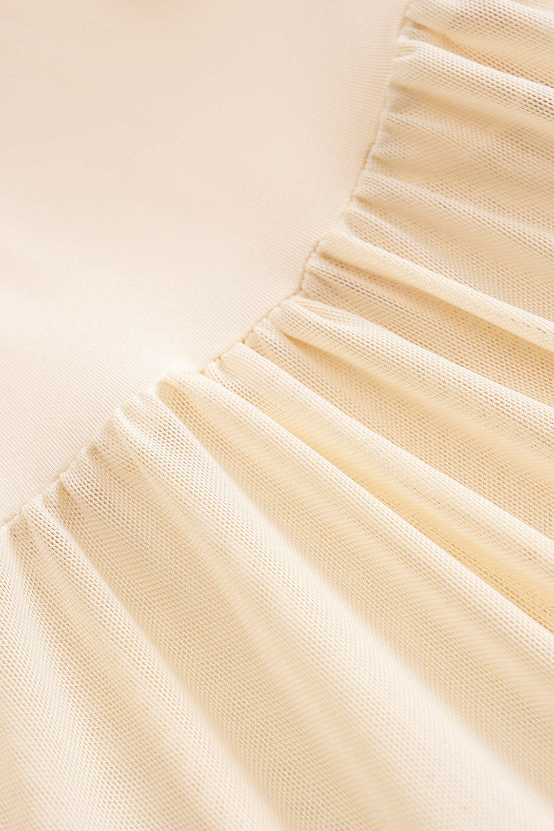 Ruched Patchwork Top and Skirt Outfit Set