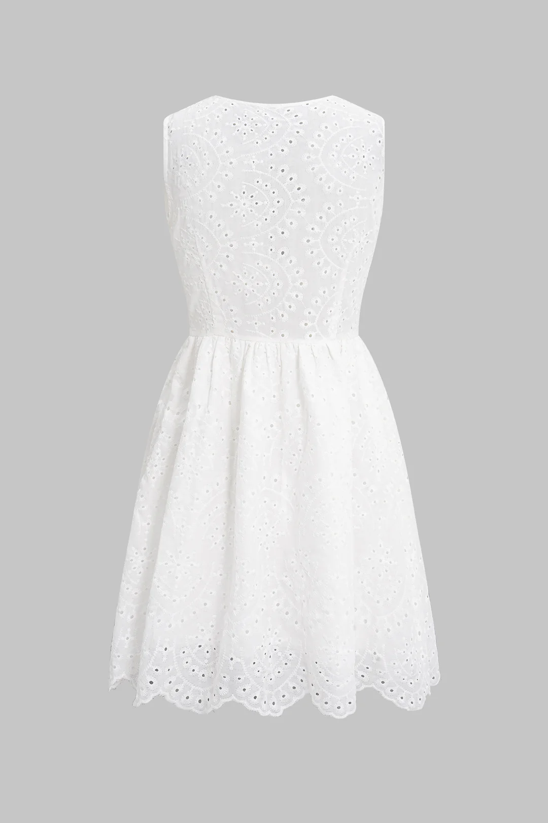 Tie-Up Cut Out Tank Sleeveless Mini Dress