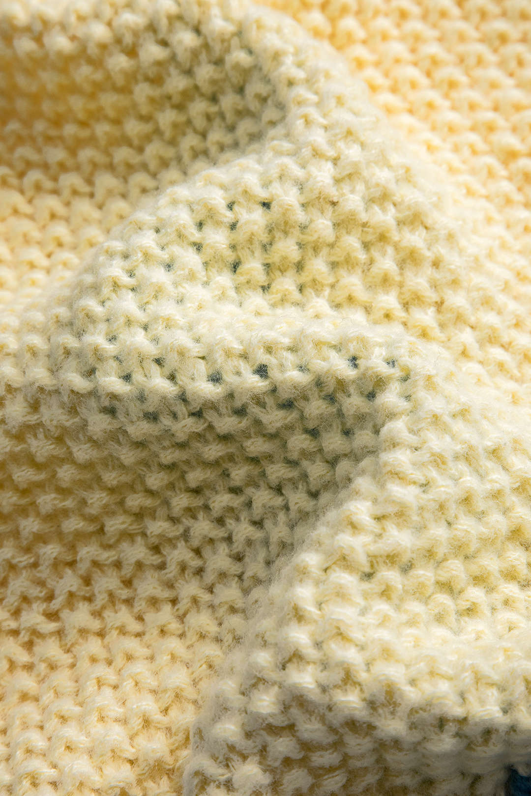 Knit Patchwork Round Neck Long-Sleeve Top