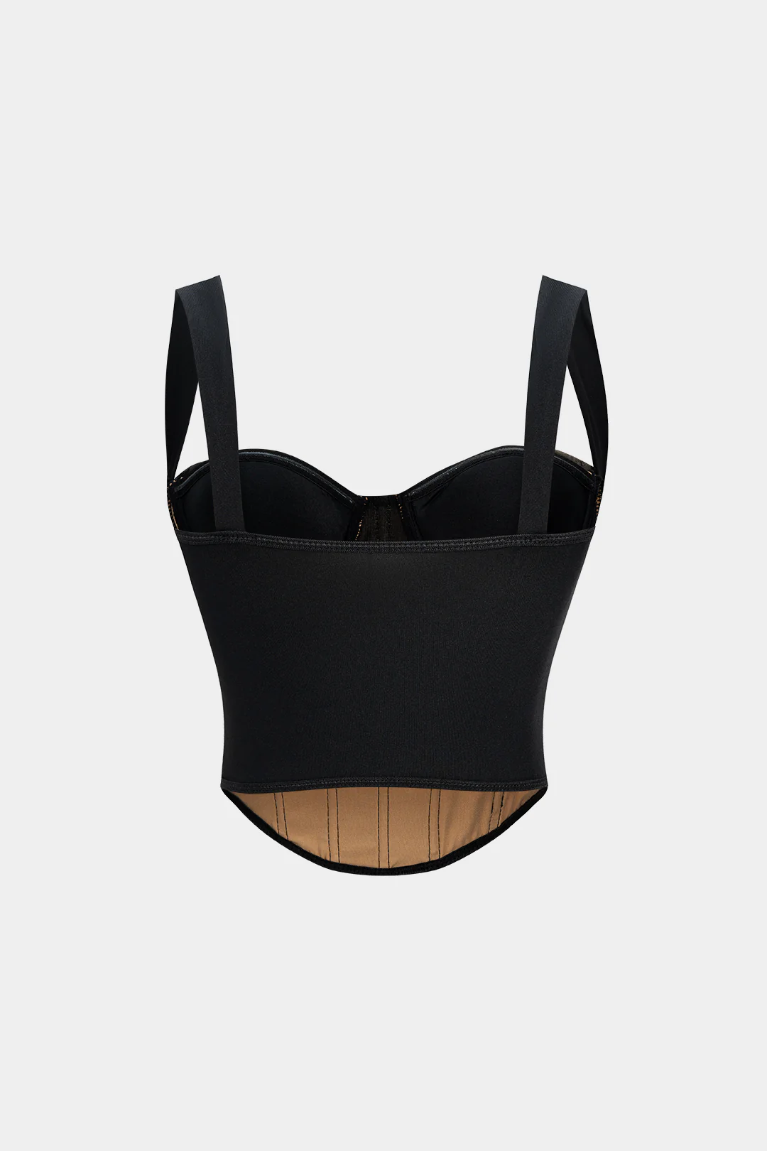 Patchwork Mesh Cami Top