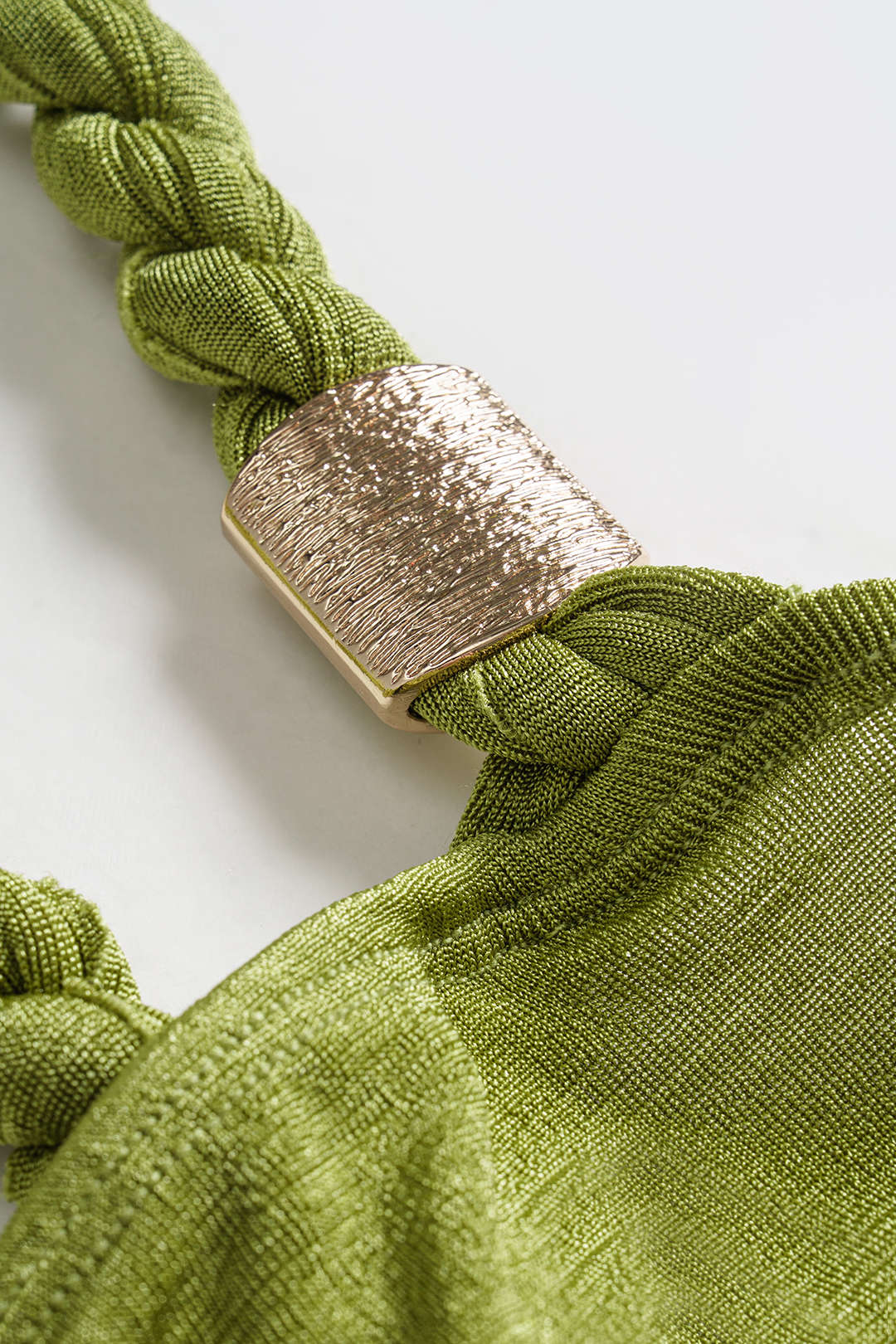 Ruched Twisted Knot Slip Camisole Top