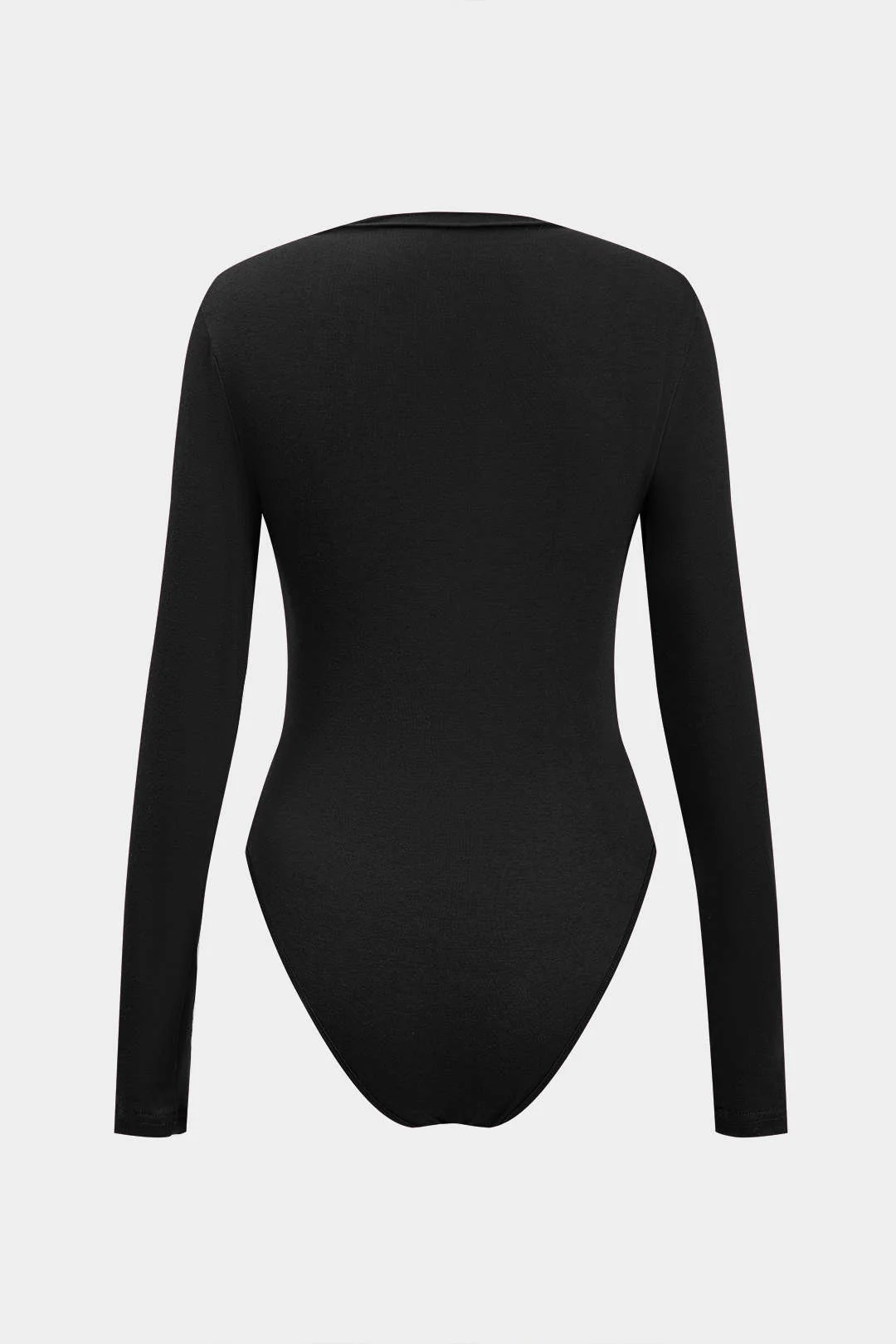 Knit Ruched Long Sleeve One-piece Top