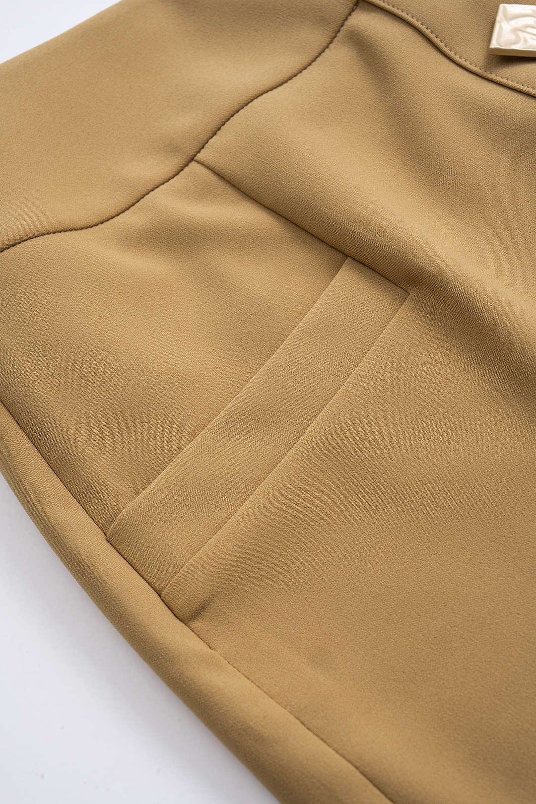 Metal  Button Pocket Skirt