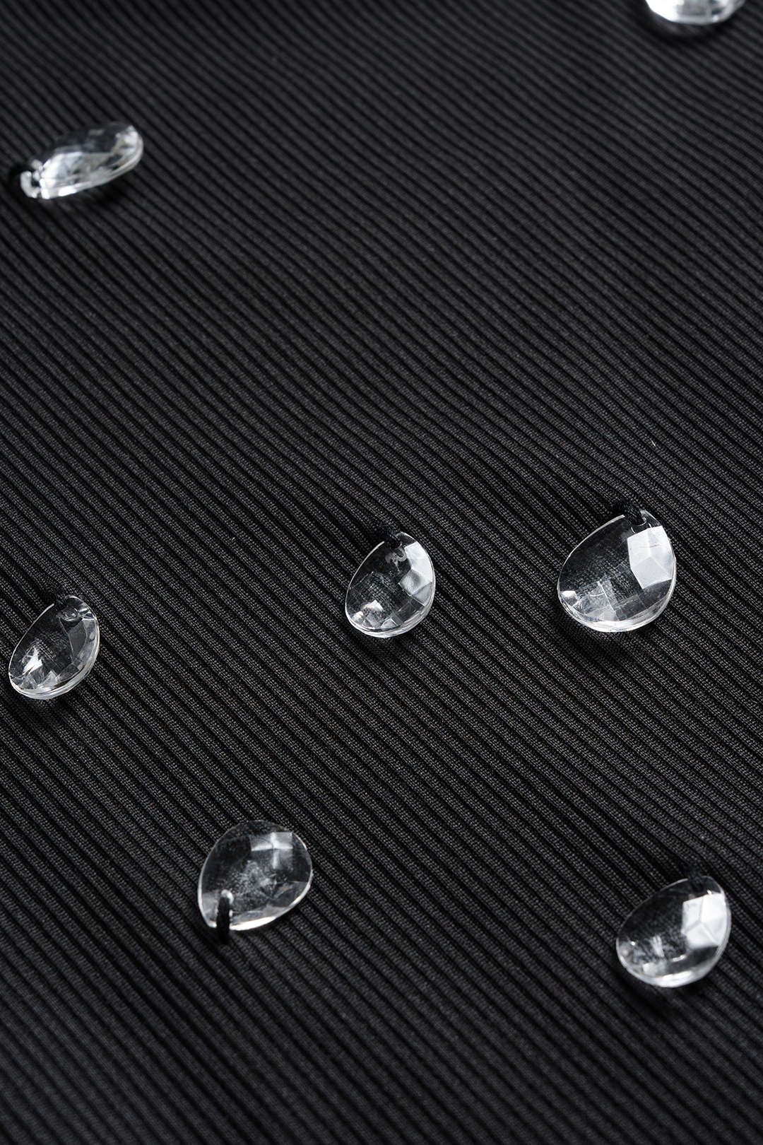 Rhinestone Decor Tank Sleeveless Mini Dress