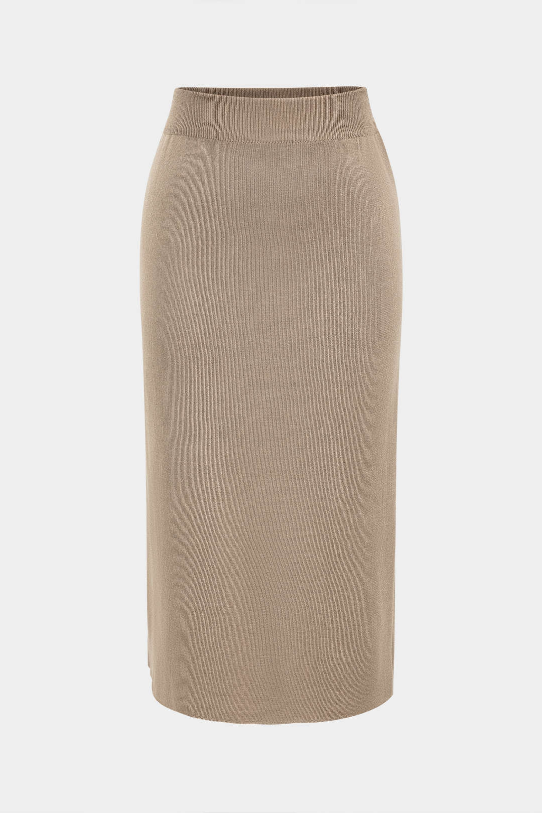 Knit Gigot Sleeve and Skirt Ensemble