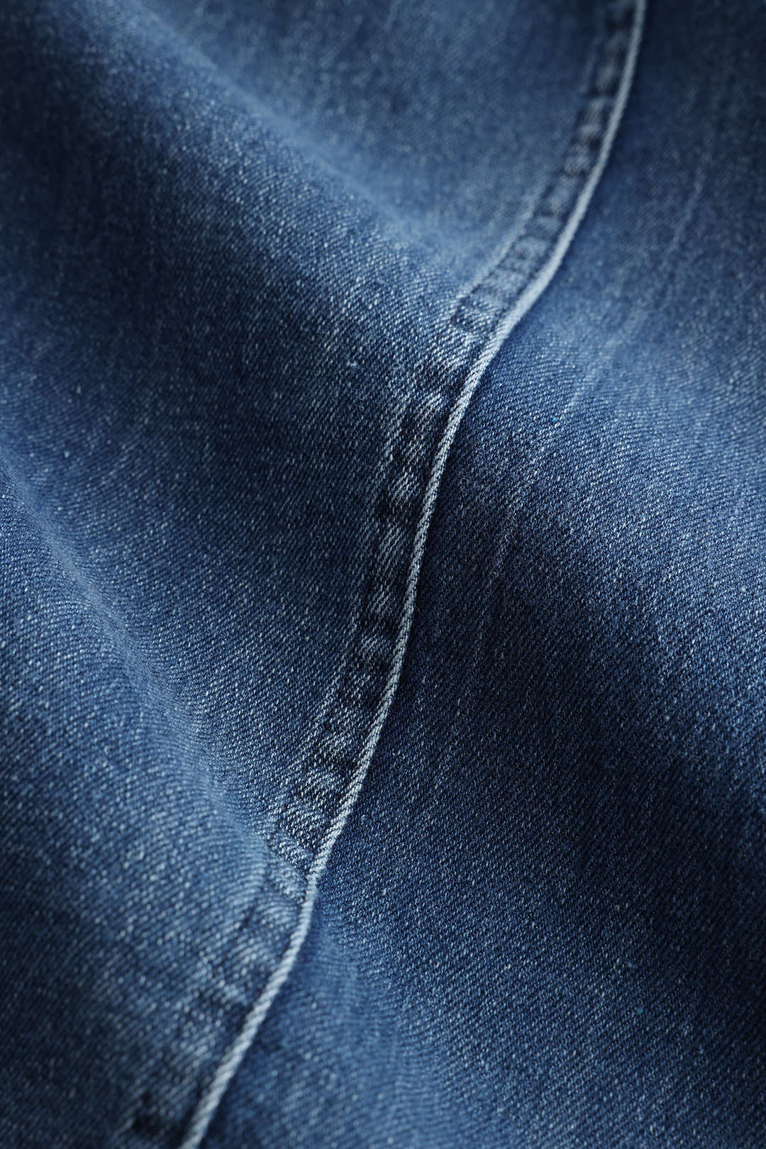 Denim Button Pocket Long Sleeve Jacket