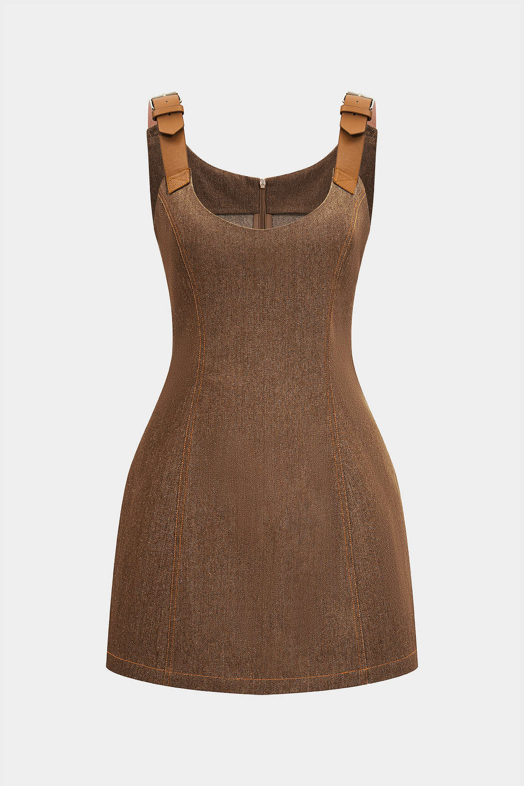 Metallic Decorative Sleeveless Dress