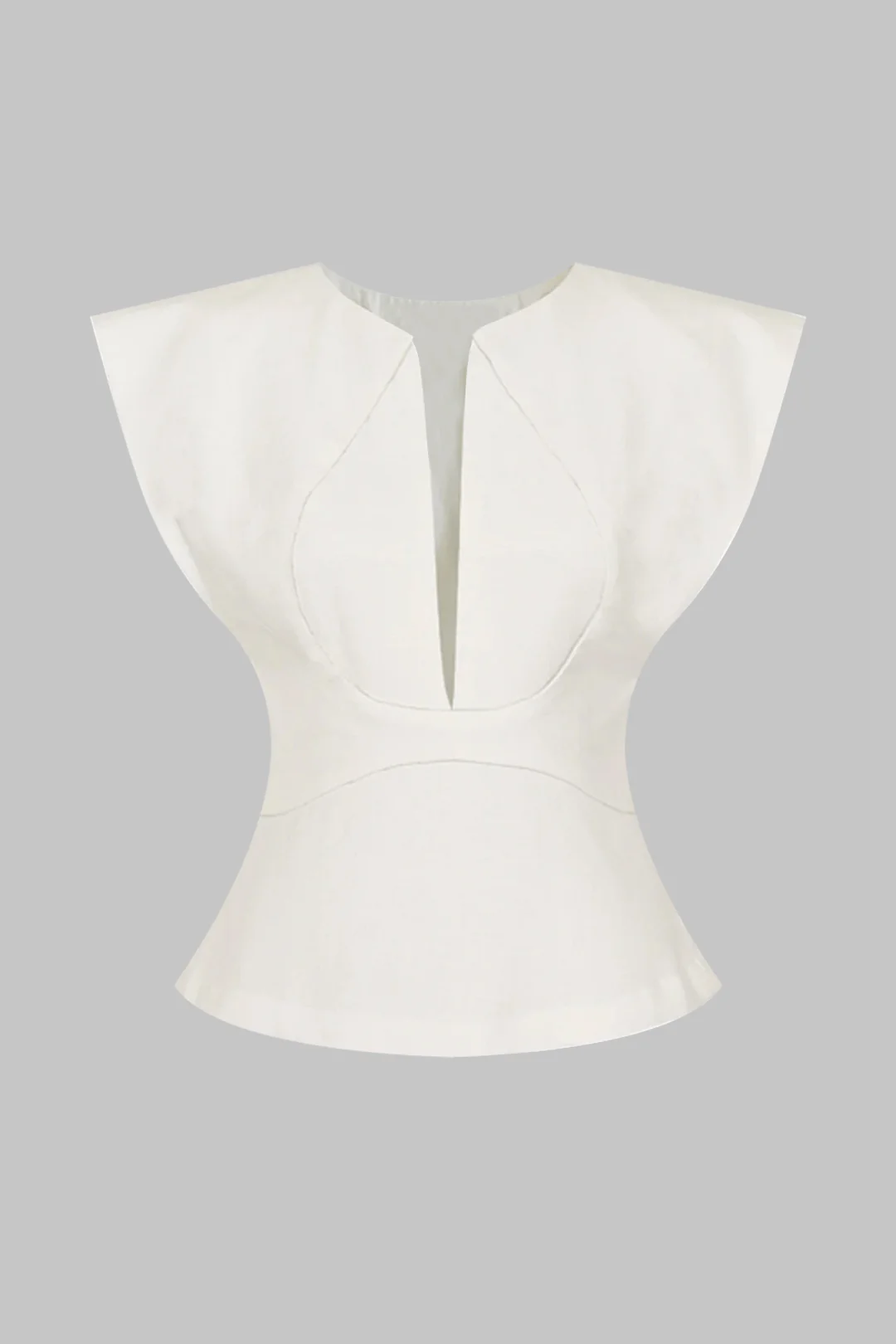 Solid Short-Sleeved Shirt