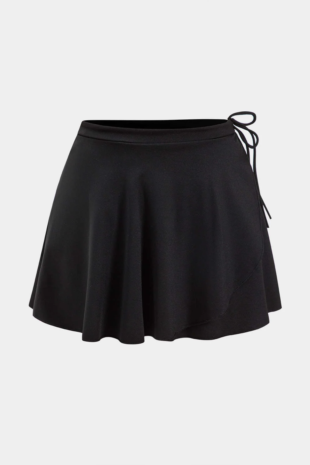 Solid Tie Knot Skirt