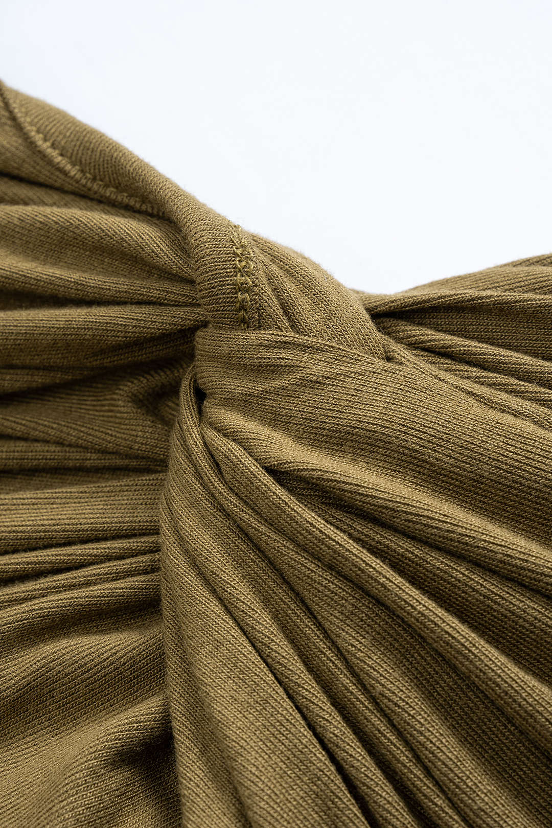 Halter Neck Twisted Knot Backless Camisole Top