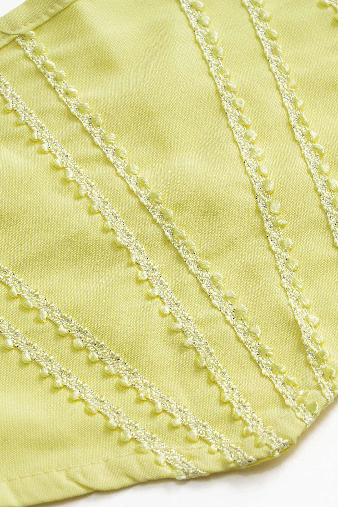 One-Shoulder Short-Sleeve Tie-Up Mid-Length Dress