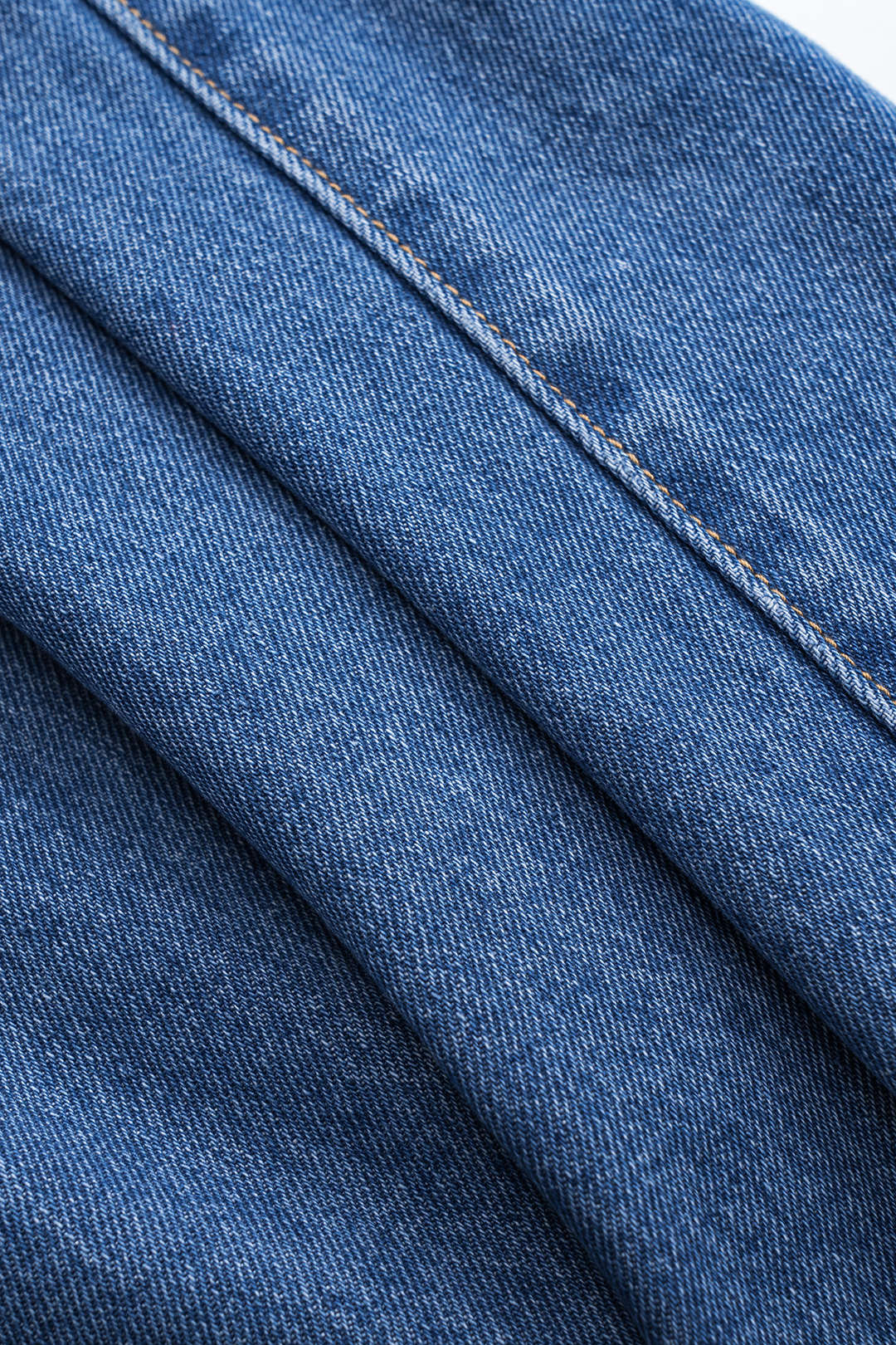 Washed Wide Leg Denim Jeans