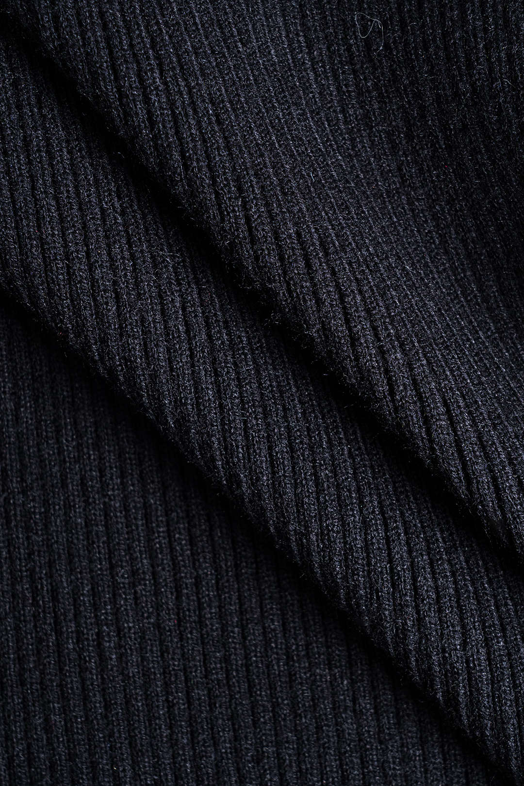 Plus Size Button Knit V-Neck Long-Sleeve Top