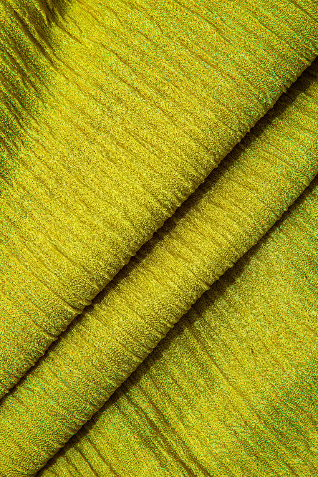 Textured Cropped Top and Drawstring Ruched Skirt Outfit Set