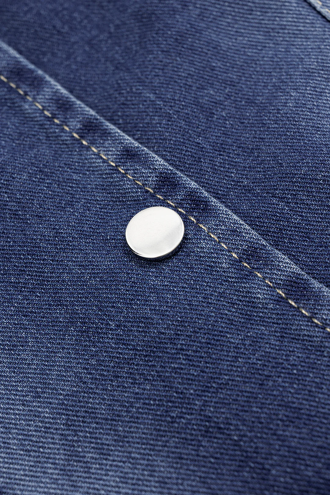 Denim Washed Button Tank Top And Ripped High Waist Wide Leg Jeans Set