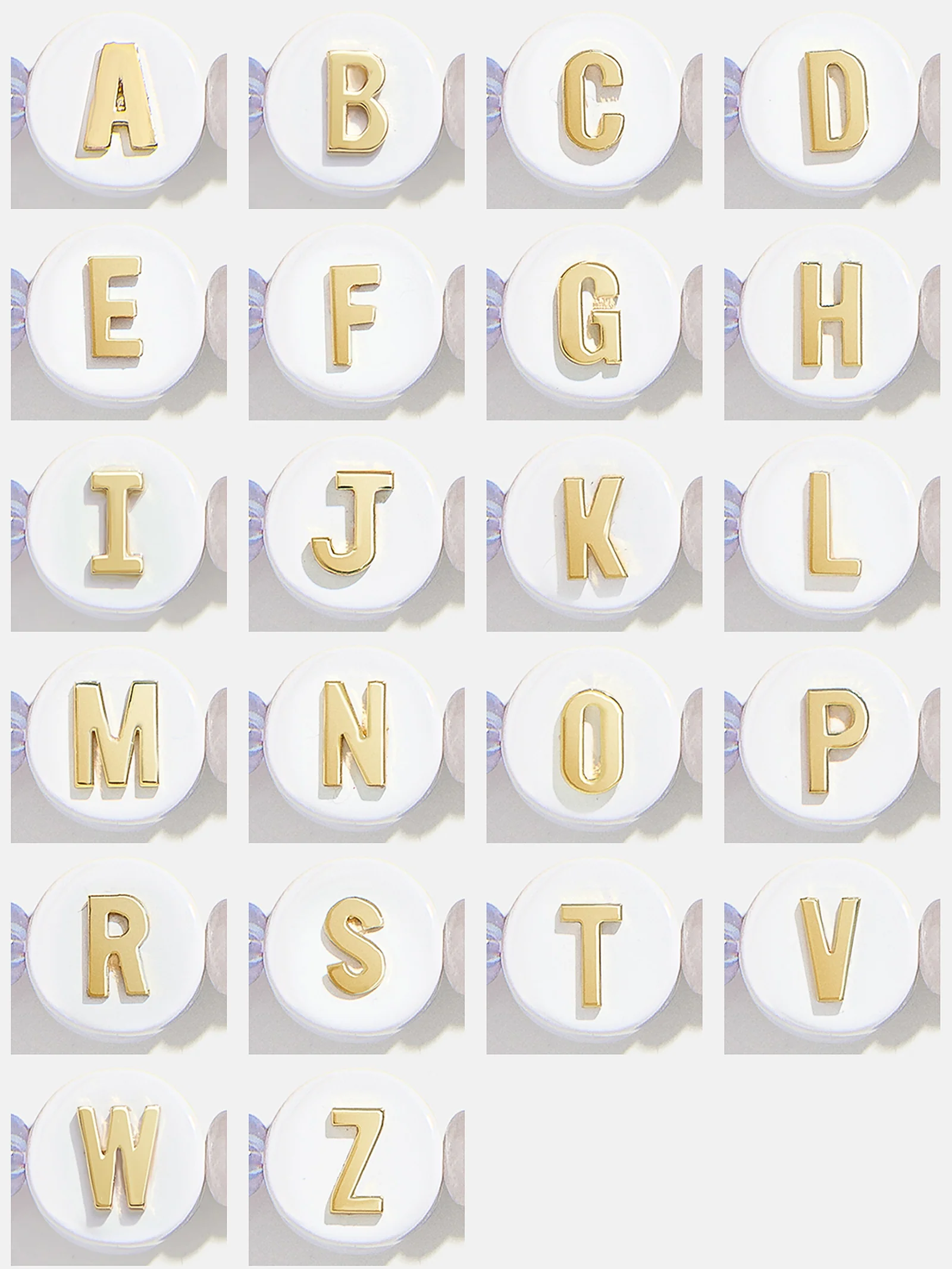 Kids' Initial & Heart Bracelet Set - Multi