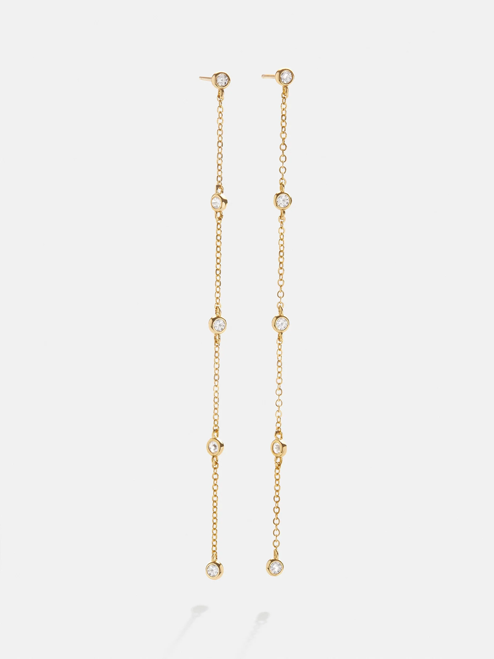 Yasmine 18K Gold Earrings - Gold/Pavé