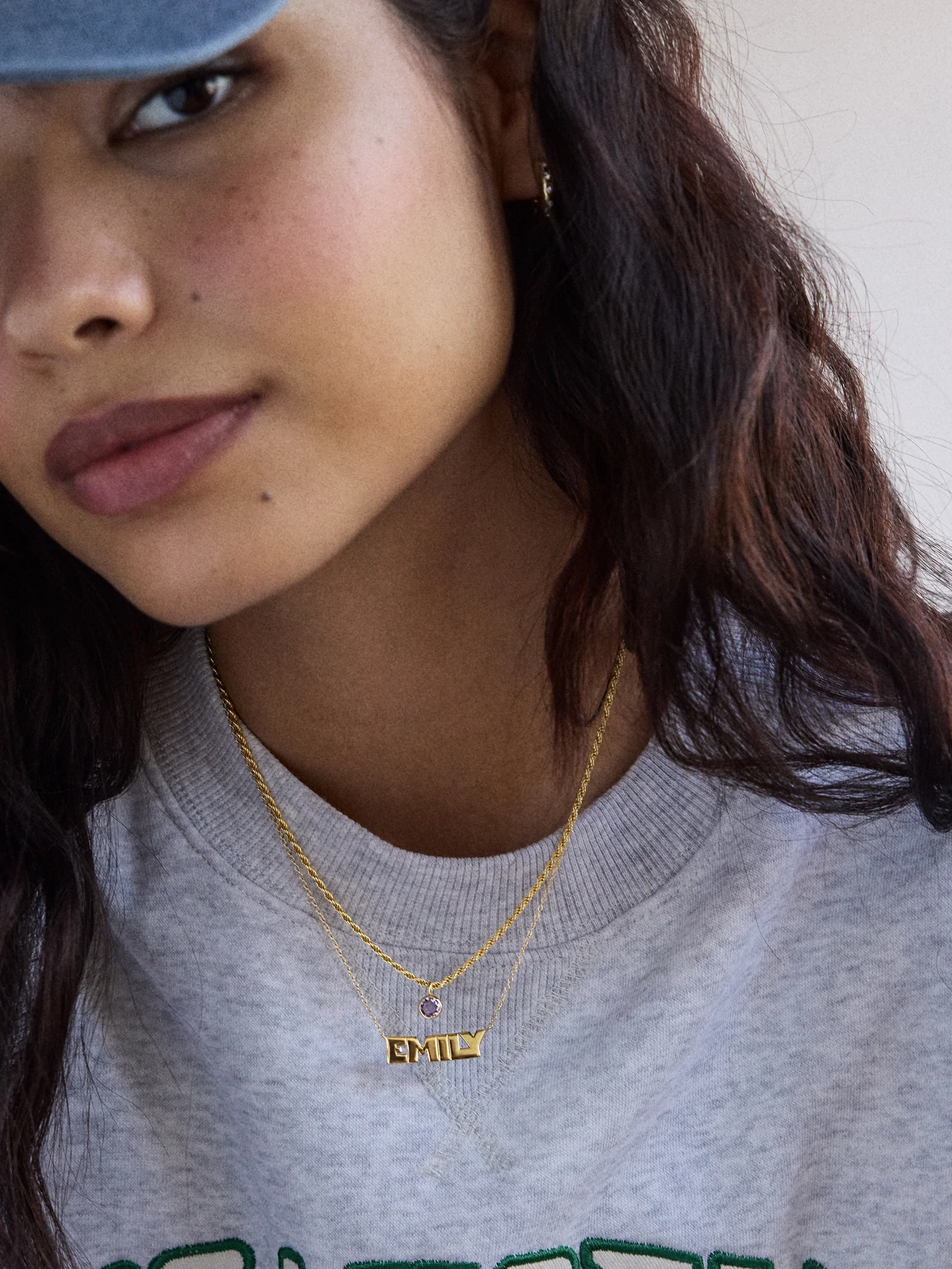 18K Gold Custom Nameplate Necklace - NYC