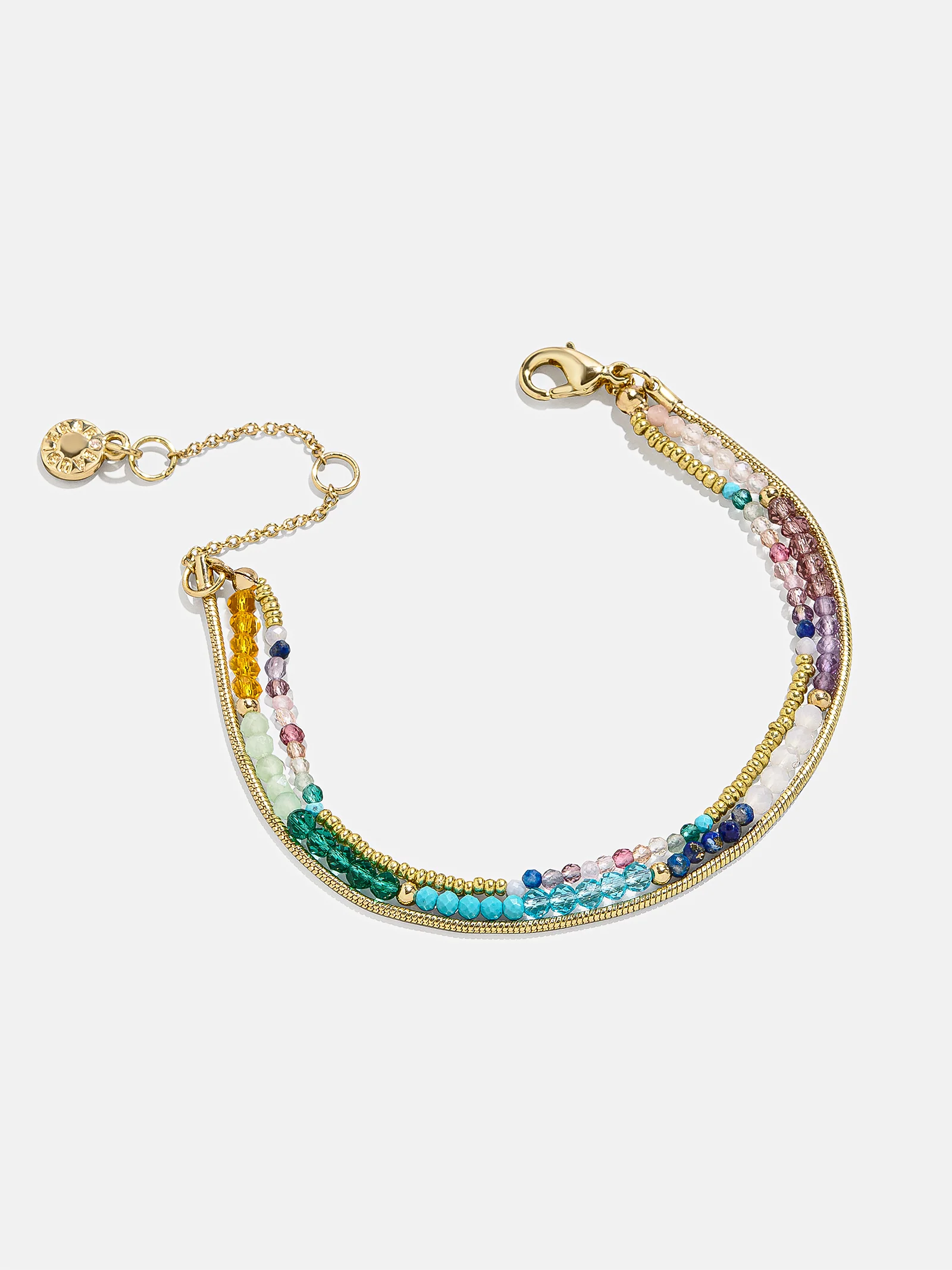 Rowan Semi-Precious Layered Bracelet - Capri