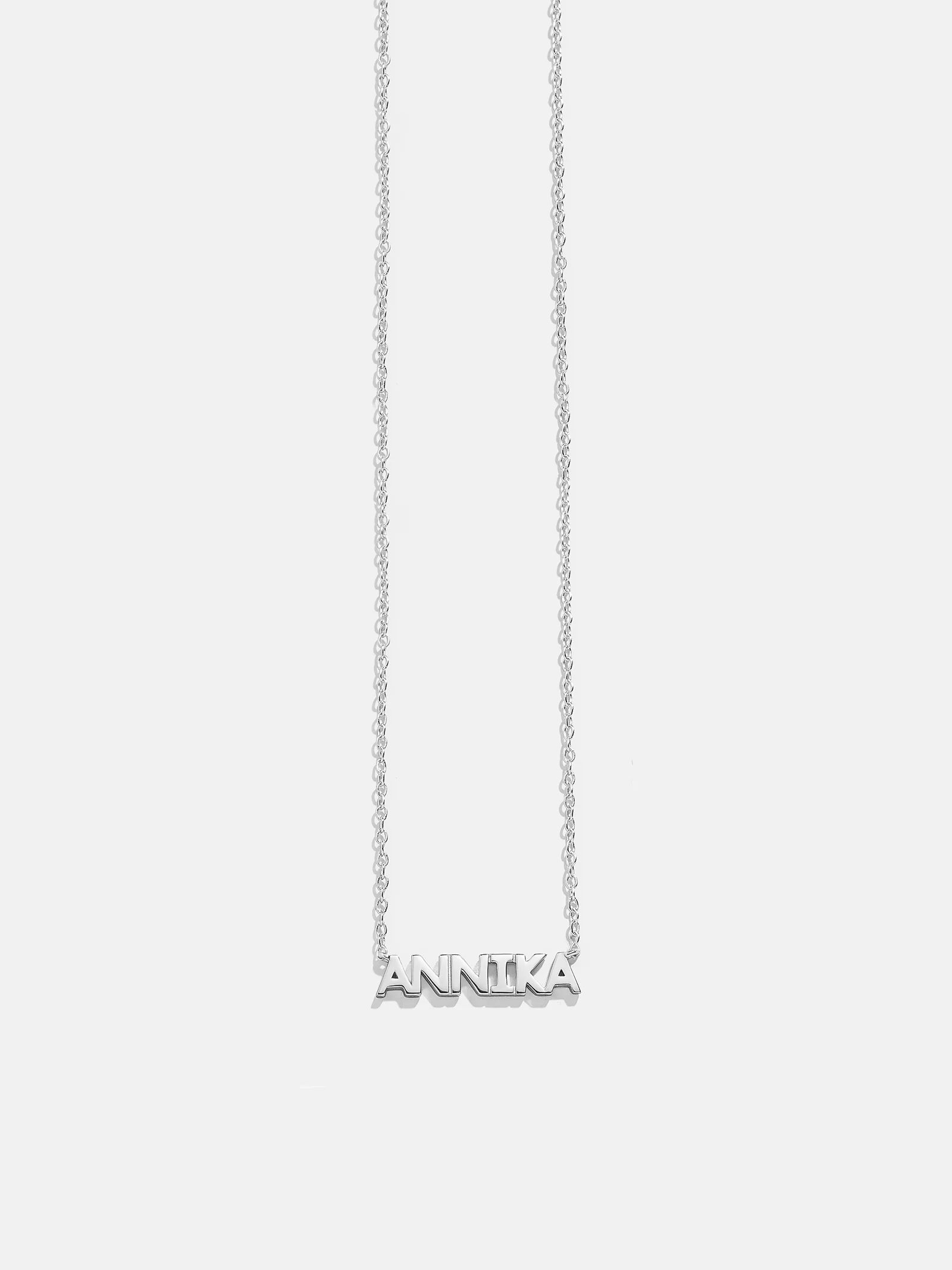 18K Gold Custom Nameplate Necklace - Mini Tokyo