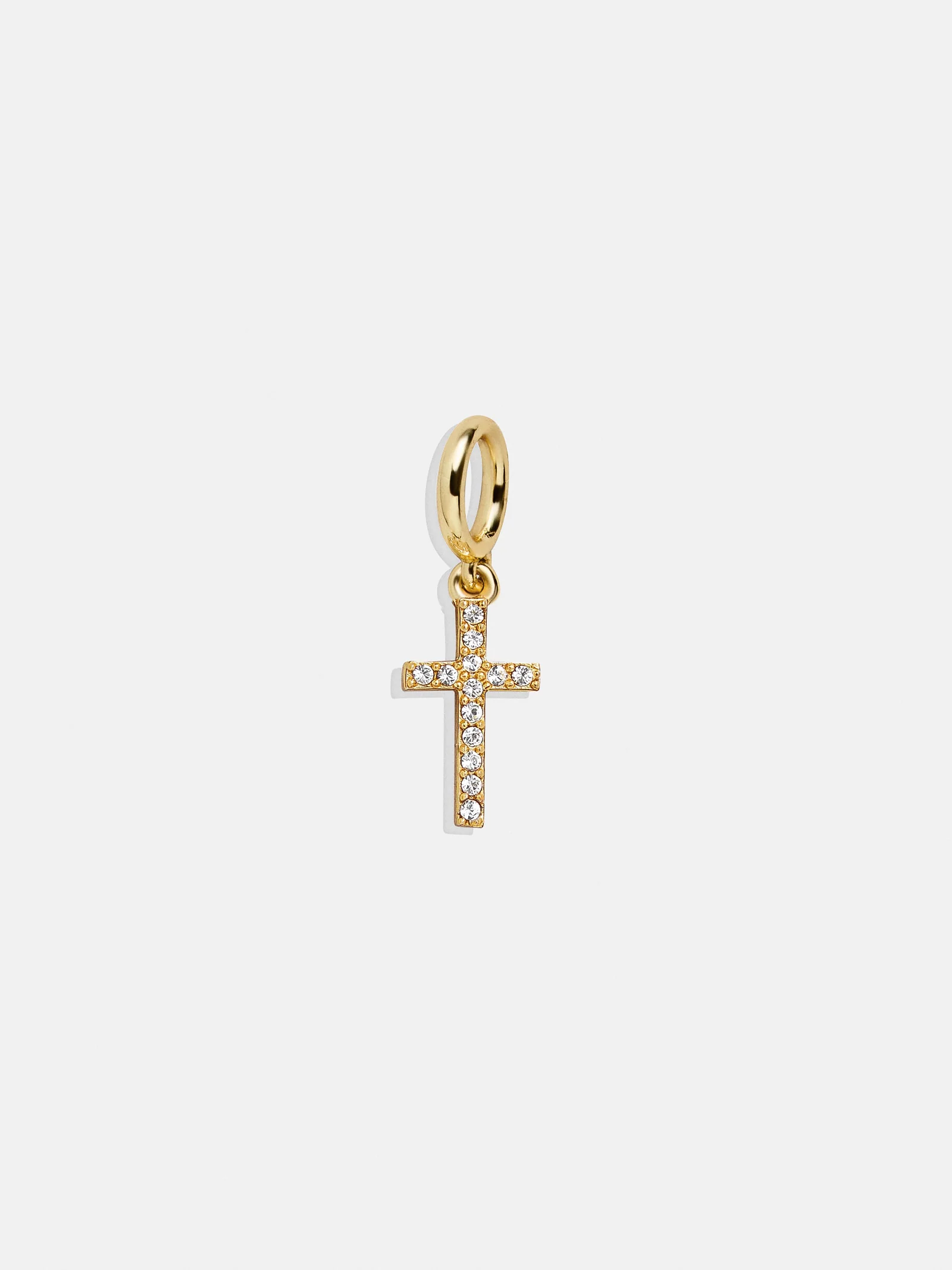 Faith Cluster Charm - Pave Cross