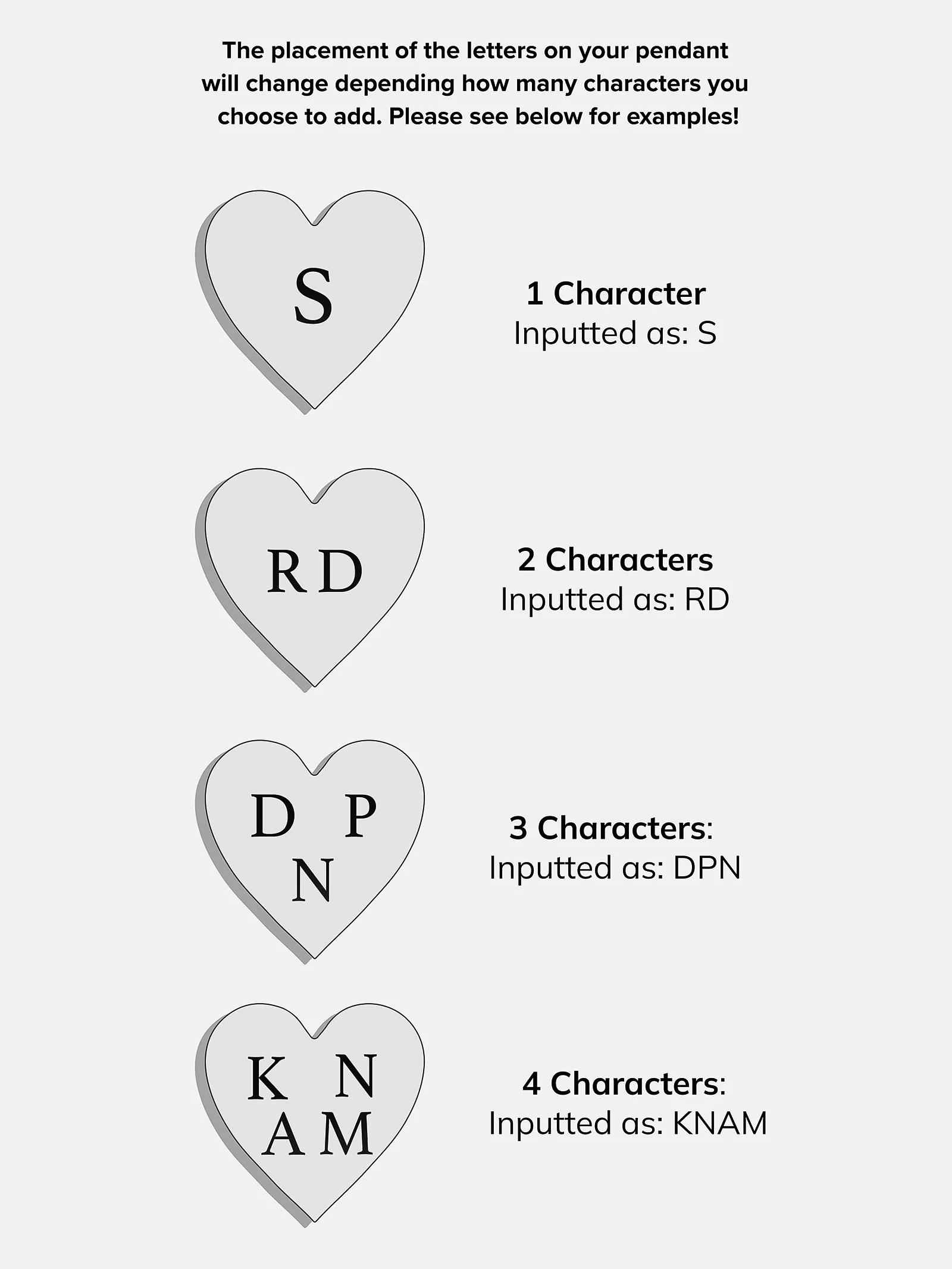 Puffy Heart 18K Gold Custom Pendant Necklace - 18K Gold Plated Sterling Silver