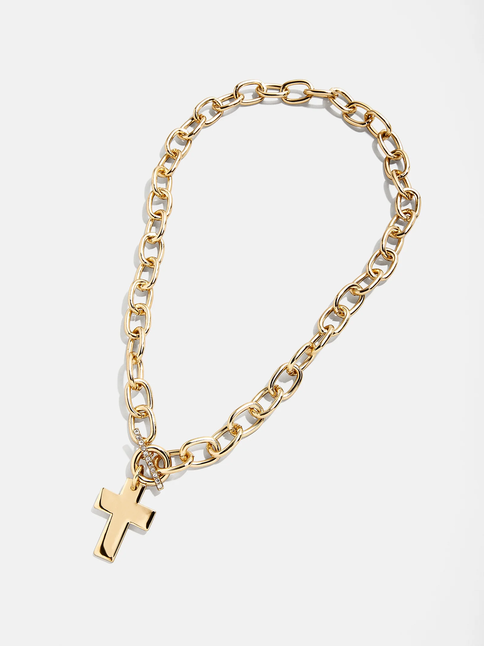 Priscilla Statement Cross Necklace - Classic Cross