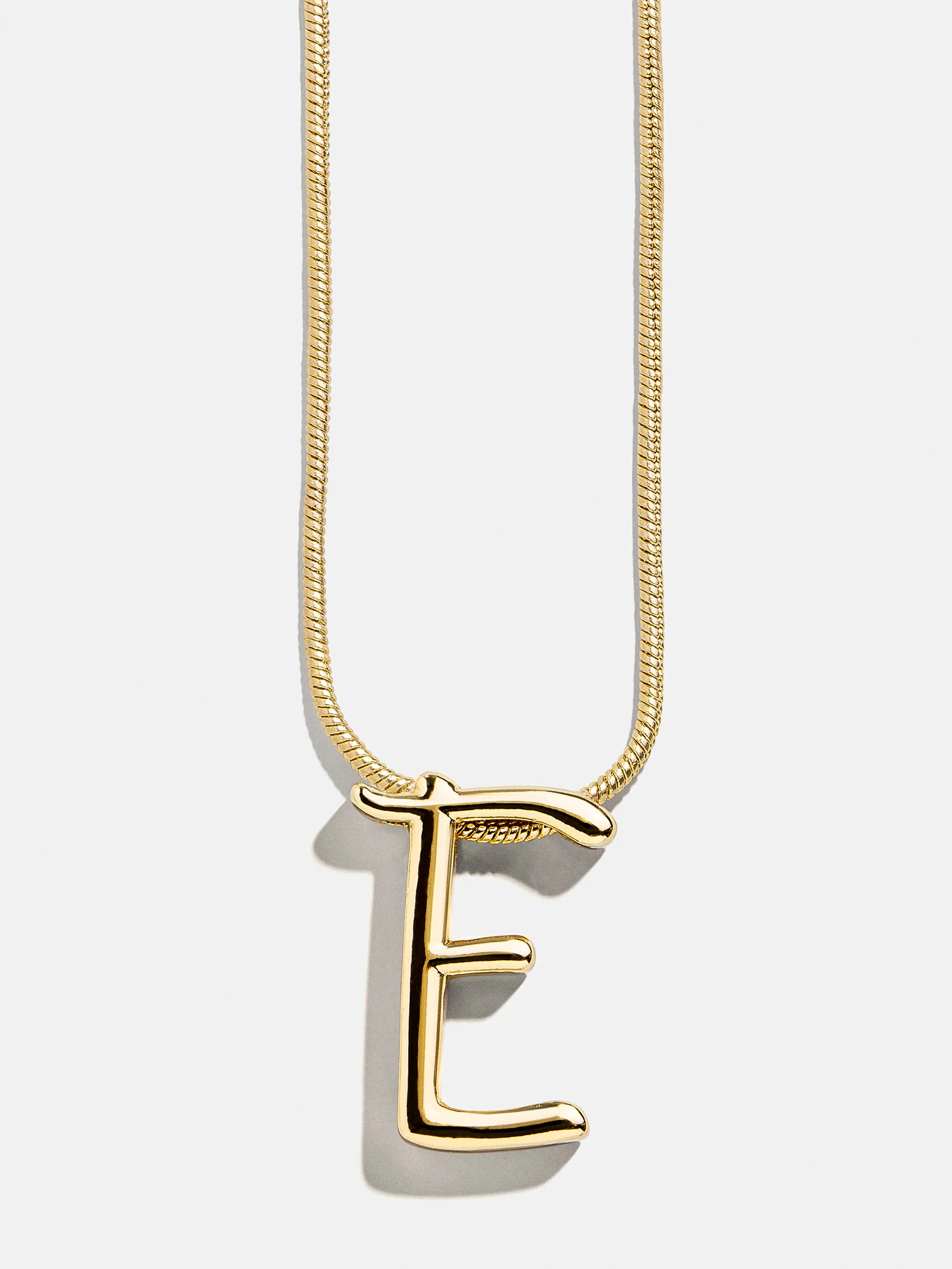 Classic Script Initial Necklace - Classic Script