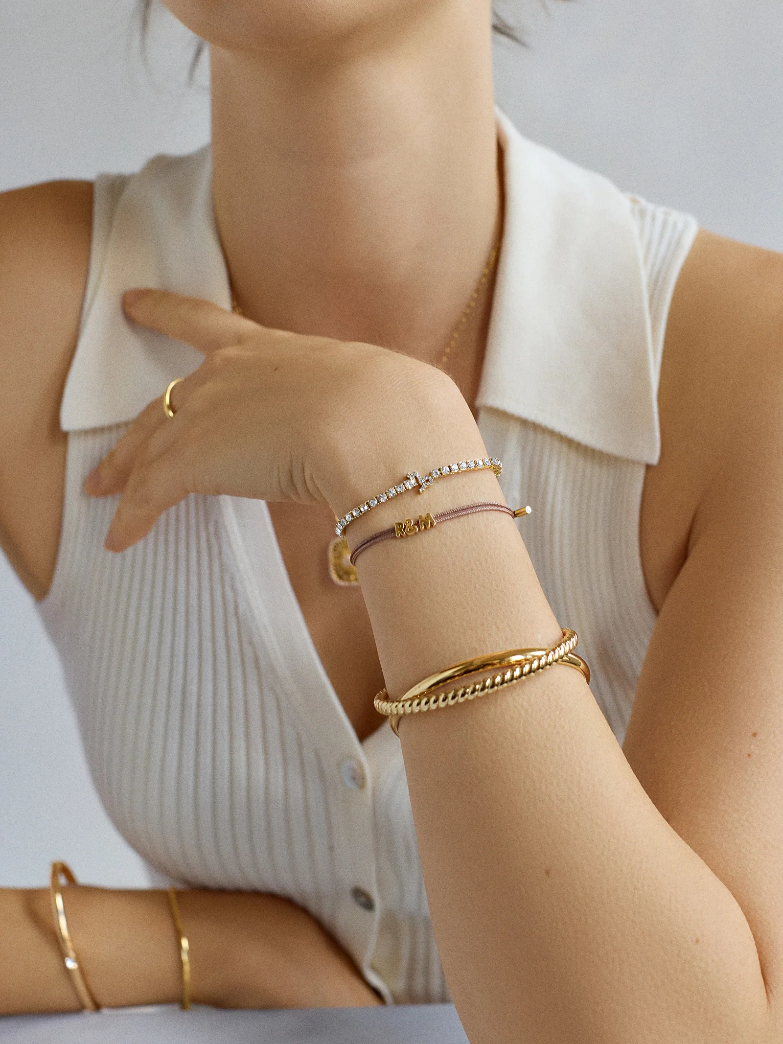 Zodiac Tennis Bracelet - Aries