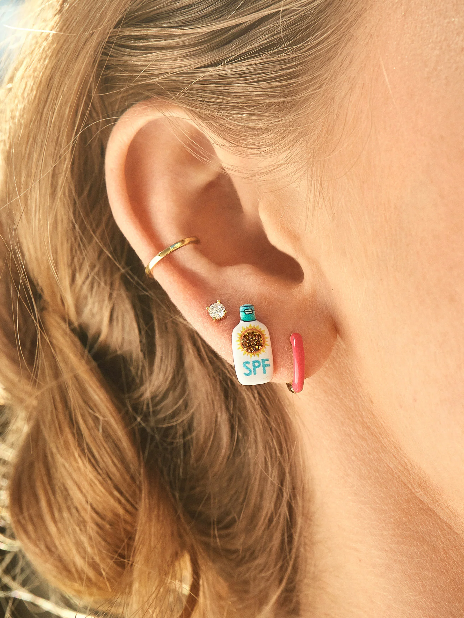 Sunscreen Earrings - Sunscreen Earrings