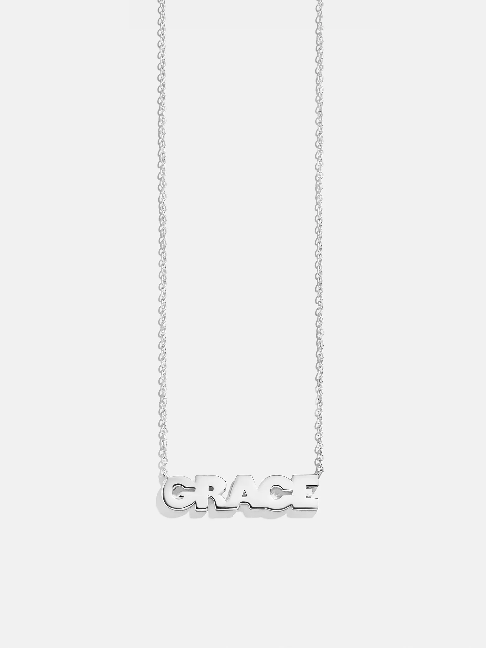 18K Gold Custom Nameplate Necklace - NYC