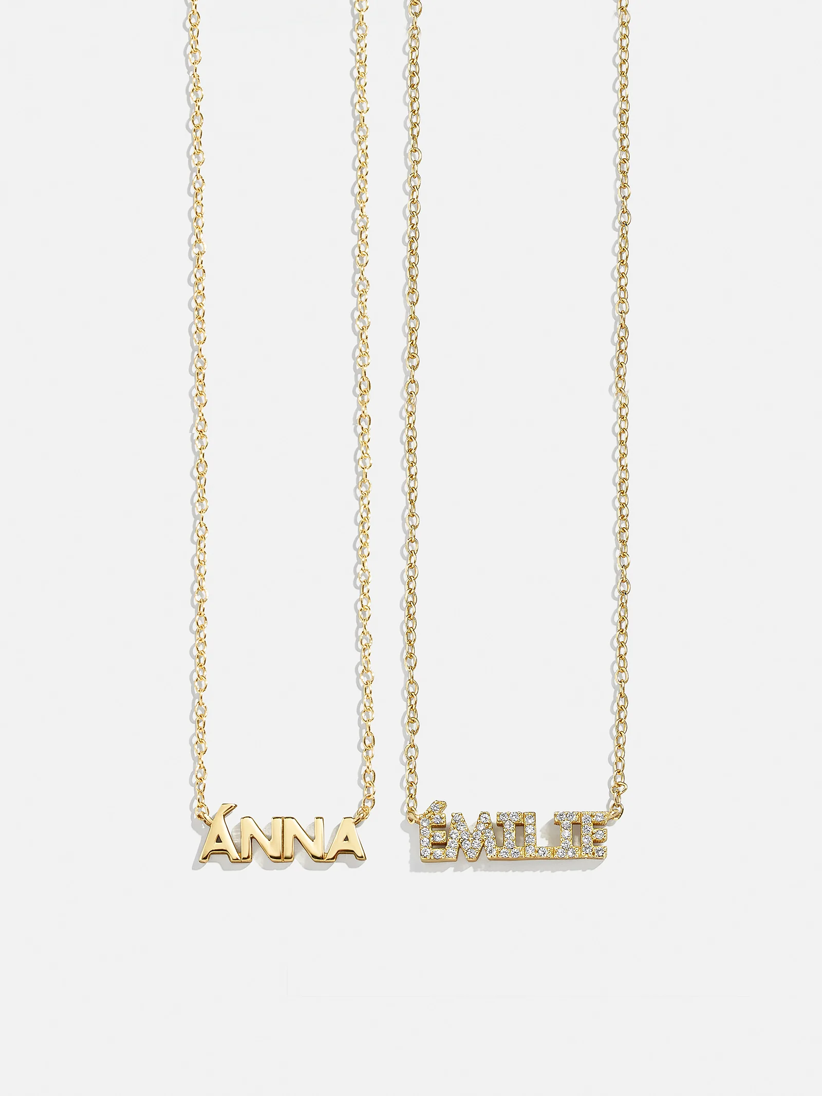 18K Gold Custom Nameplate Necklace - Mini Tokyo