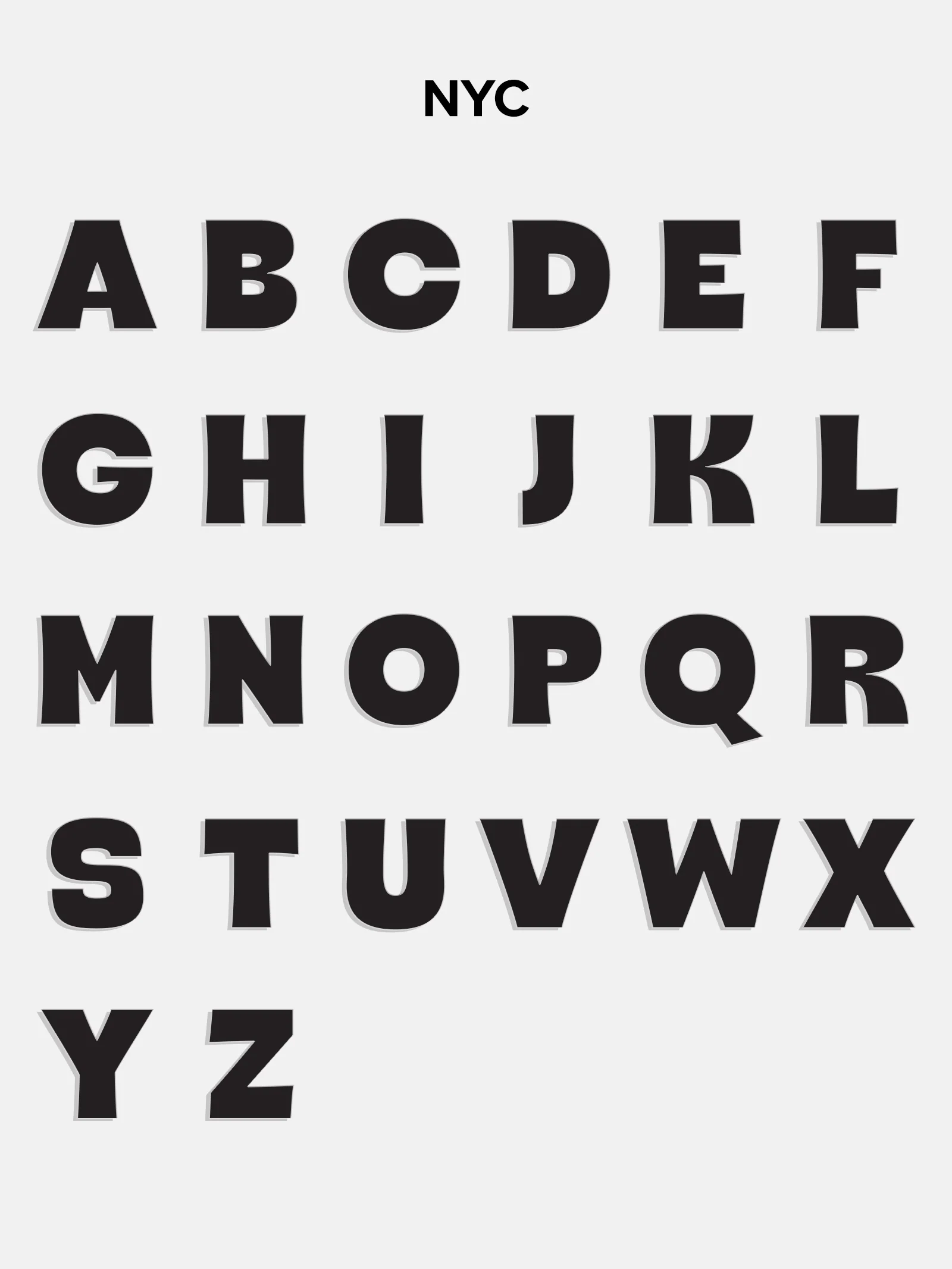 18K Gold Custom Nameplate Necklace - NYC