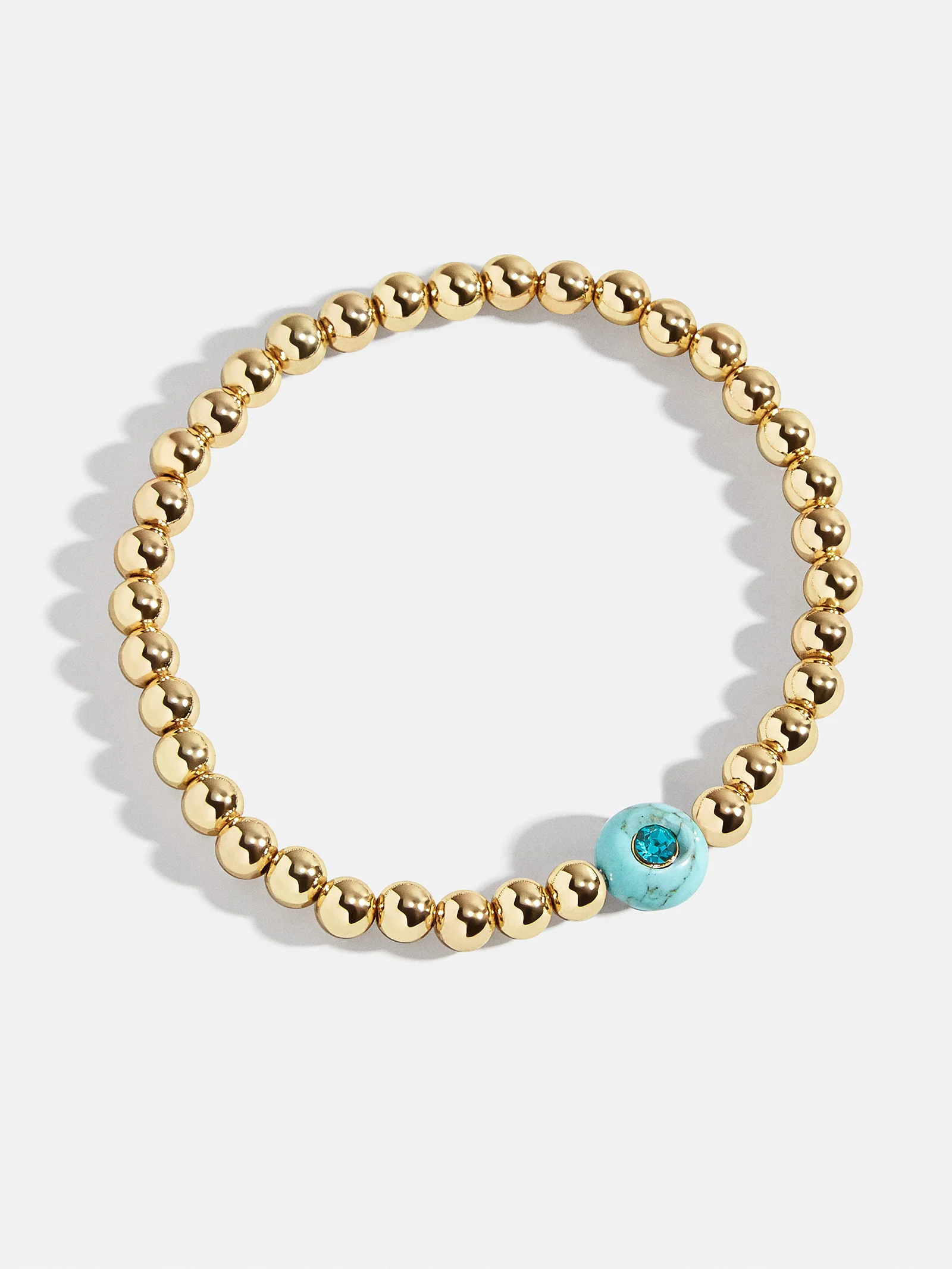 Semi-Precious Birthstone Pisa Bracelet - Blue Zircon