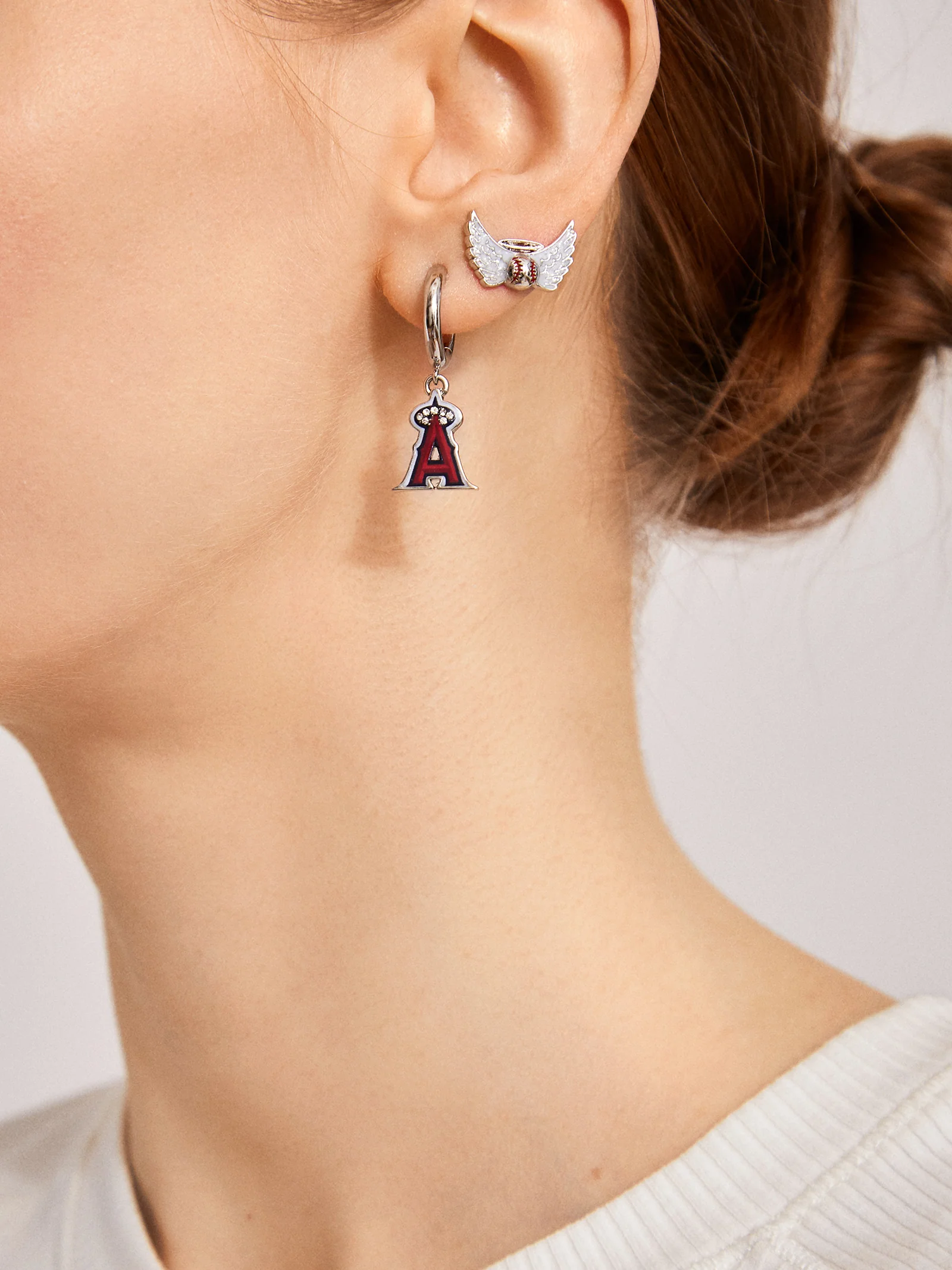 MLB Earring Set - Los Angeles Angels