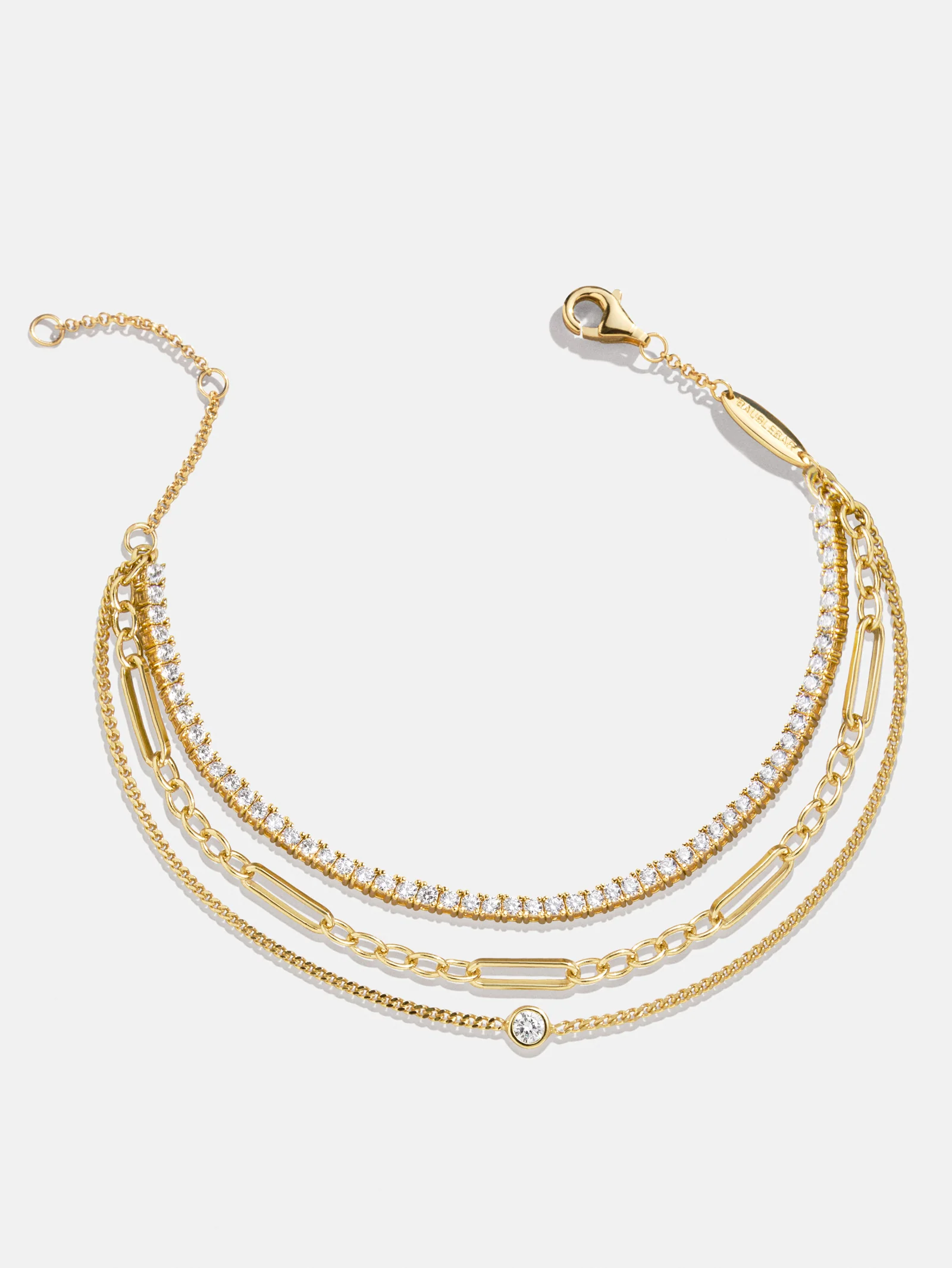 Zora 18K Gold Layered Bracelet - Zora 18K Gold Layered Bracelet