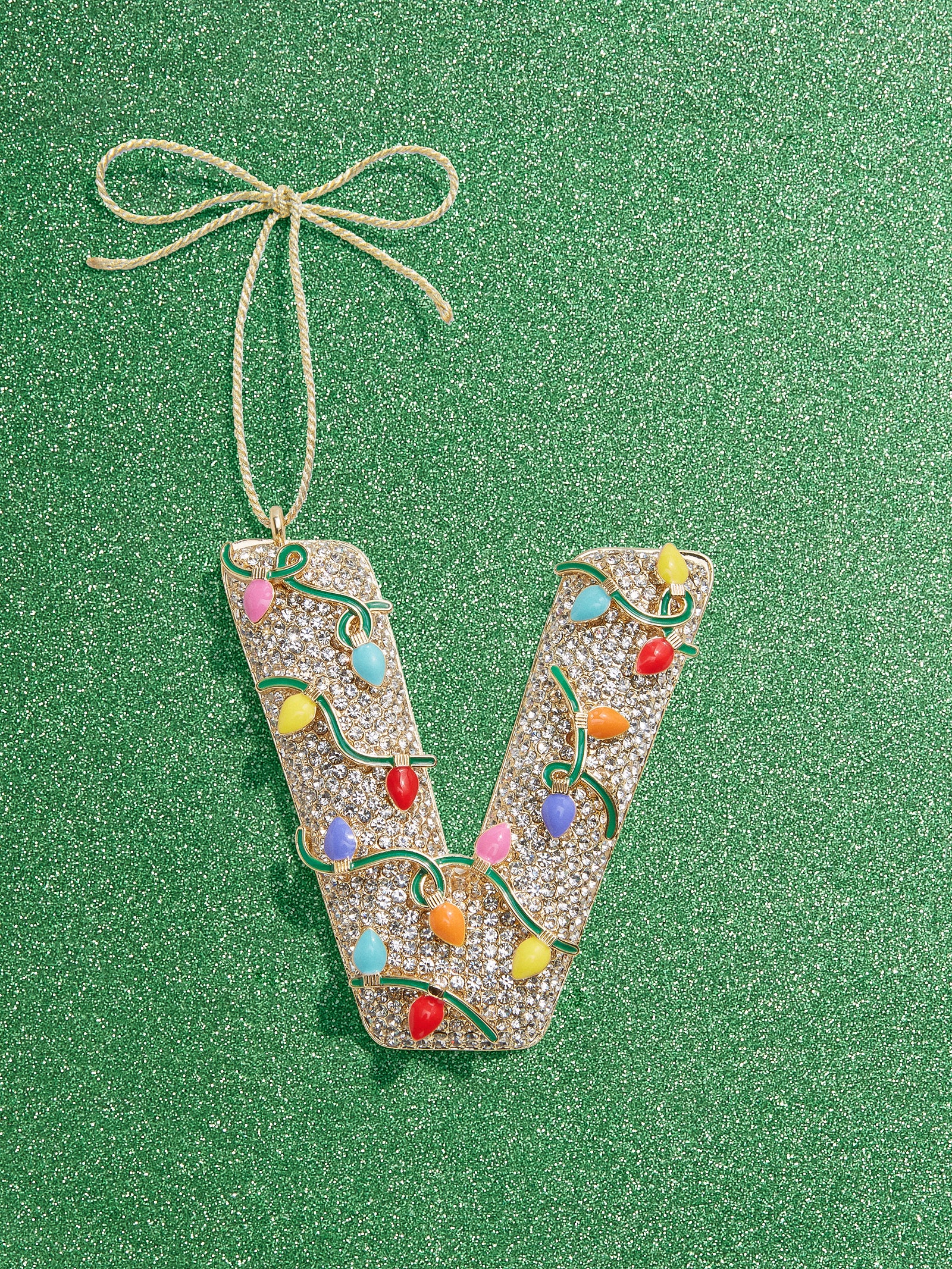 Let It Glow Initial Ornament - Let it Glow Initial