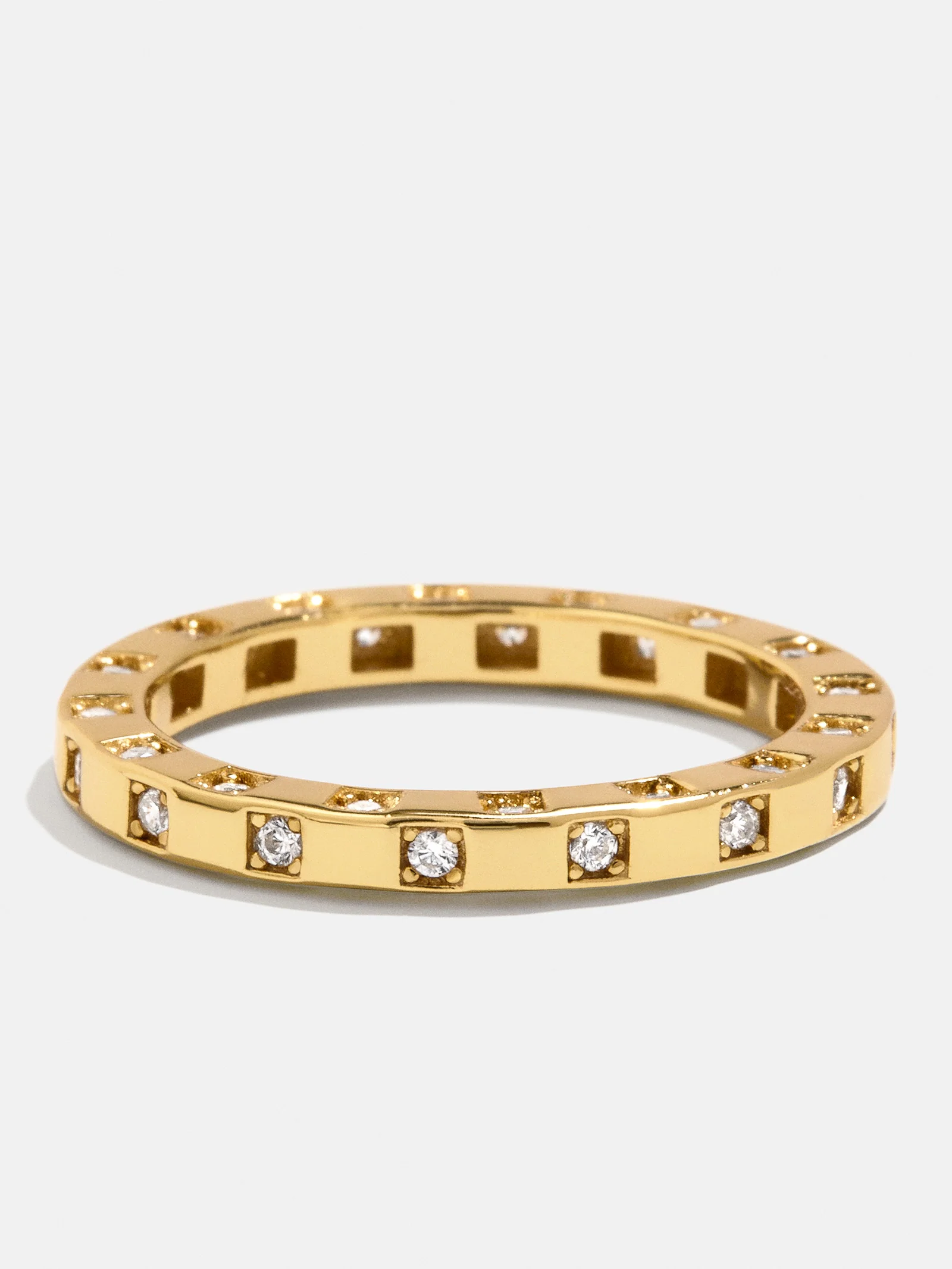 18K Gold Mabel Ring - Gold/Pavé