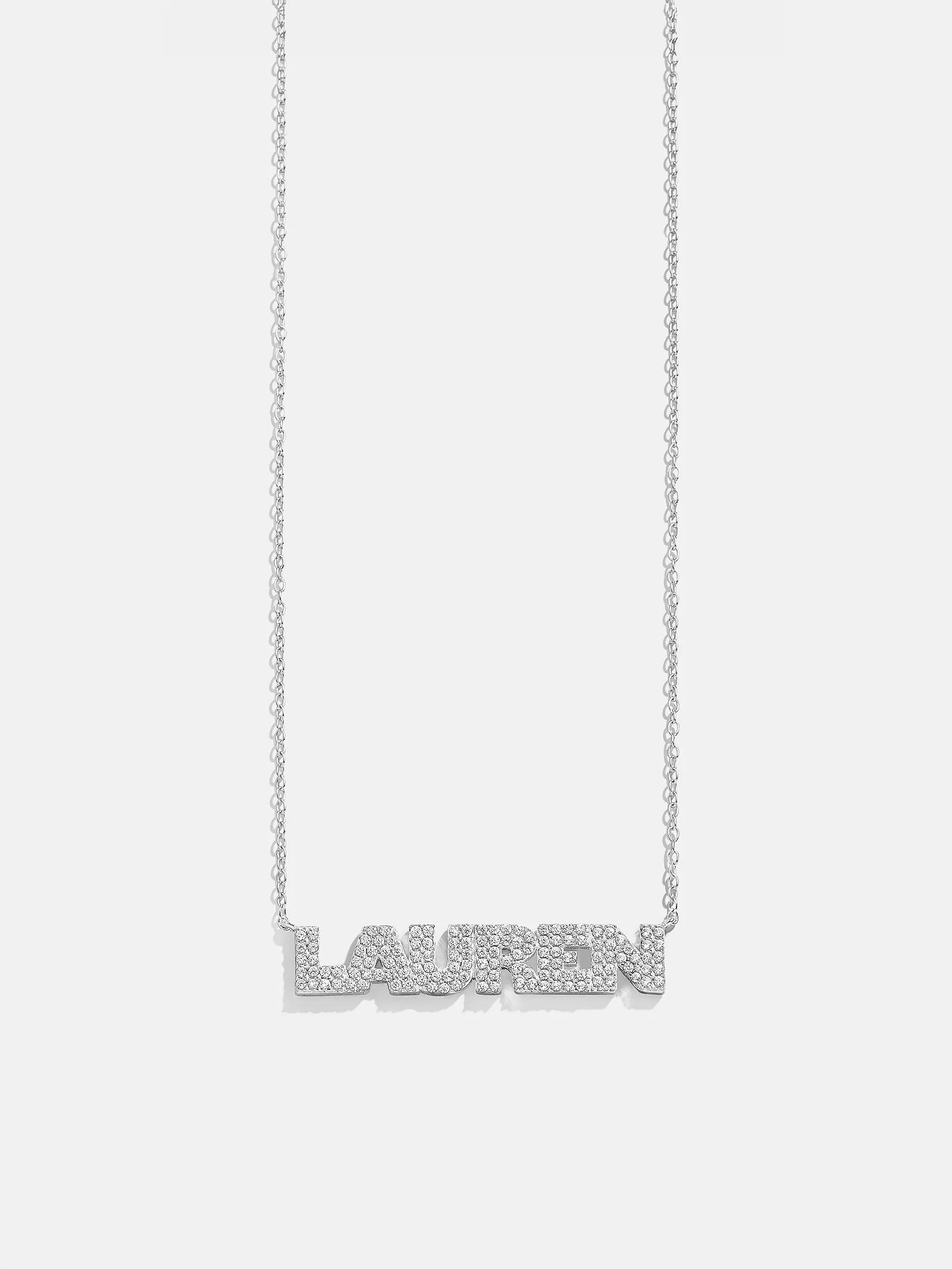 18K Gold Custom Nameplate Necklace - NYC