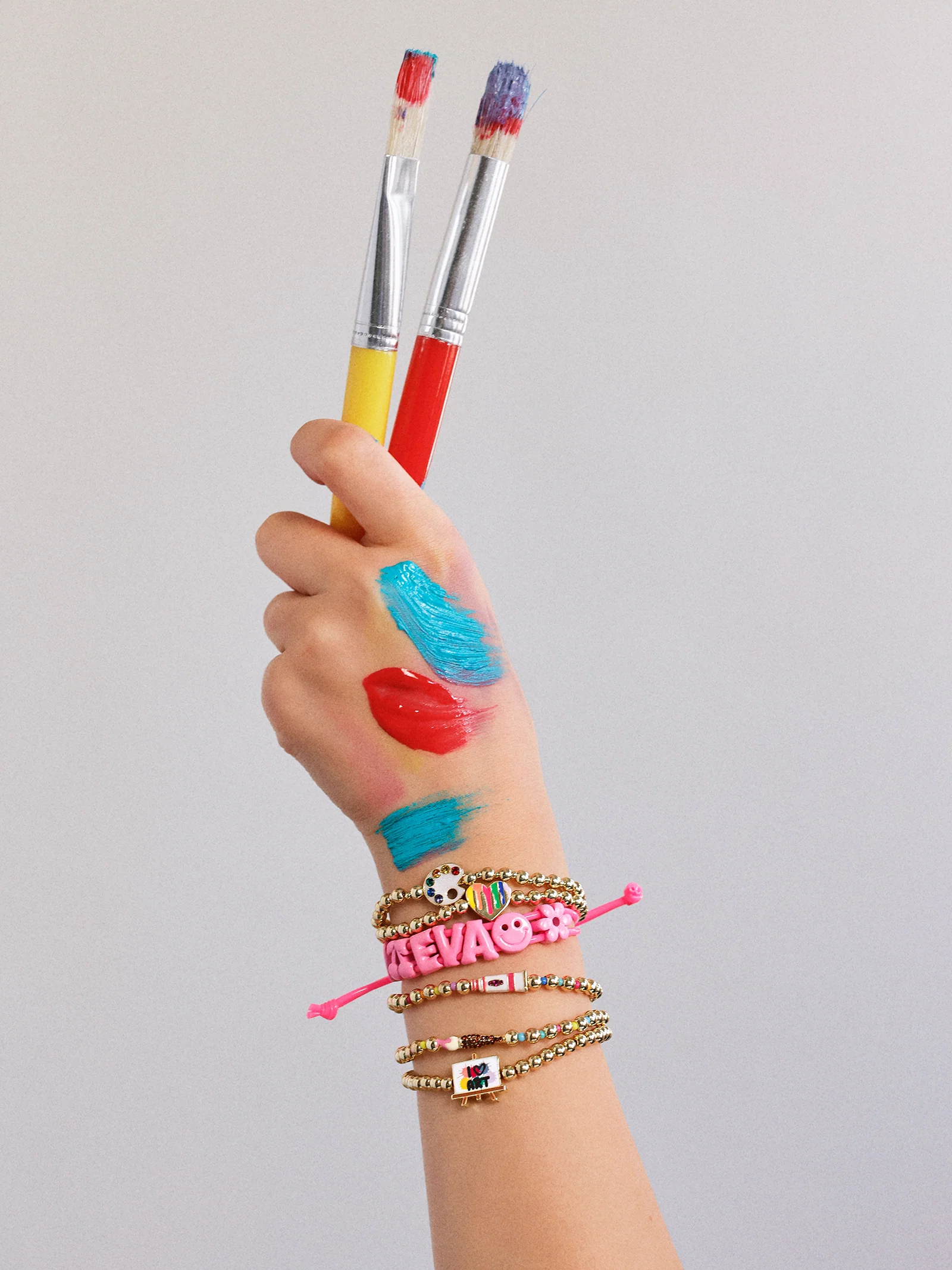 Creative Streak Kids' Pisa Bracelet Set - Painting Palette