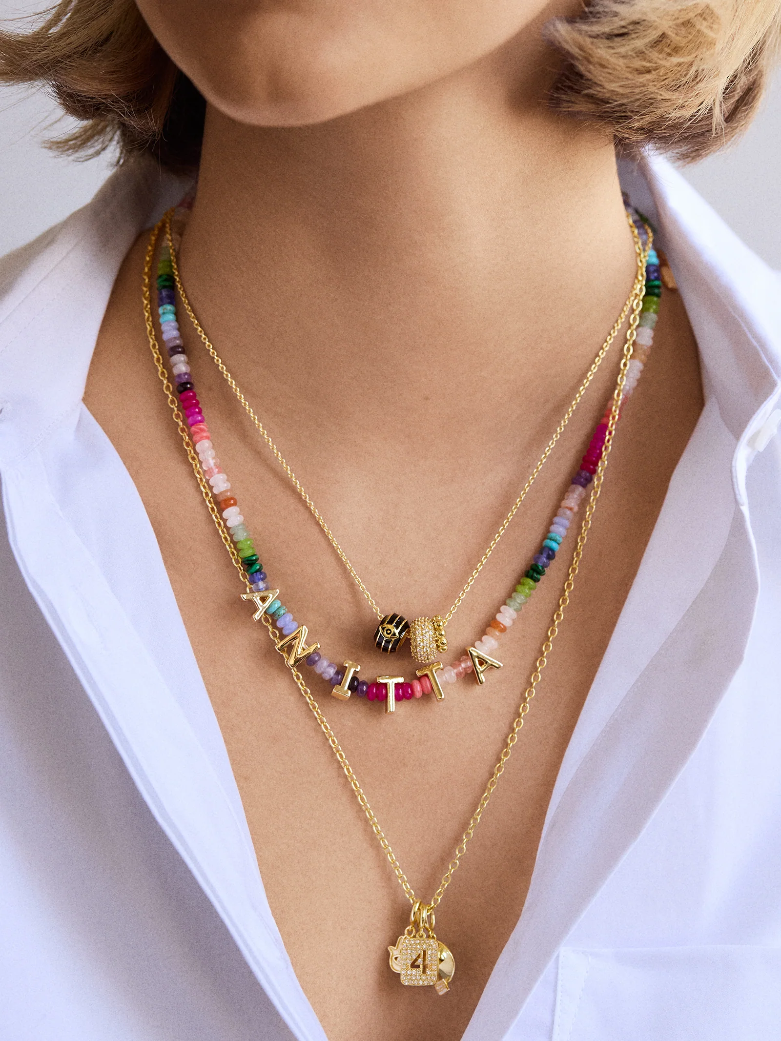 Food & Drink Cluster Charm - Fortune Cookie