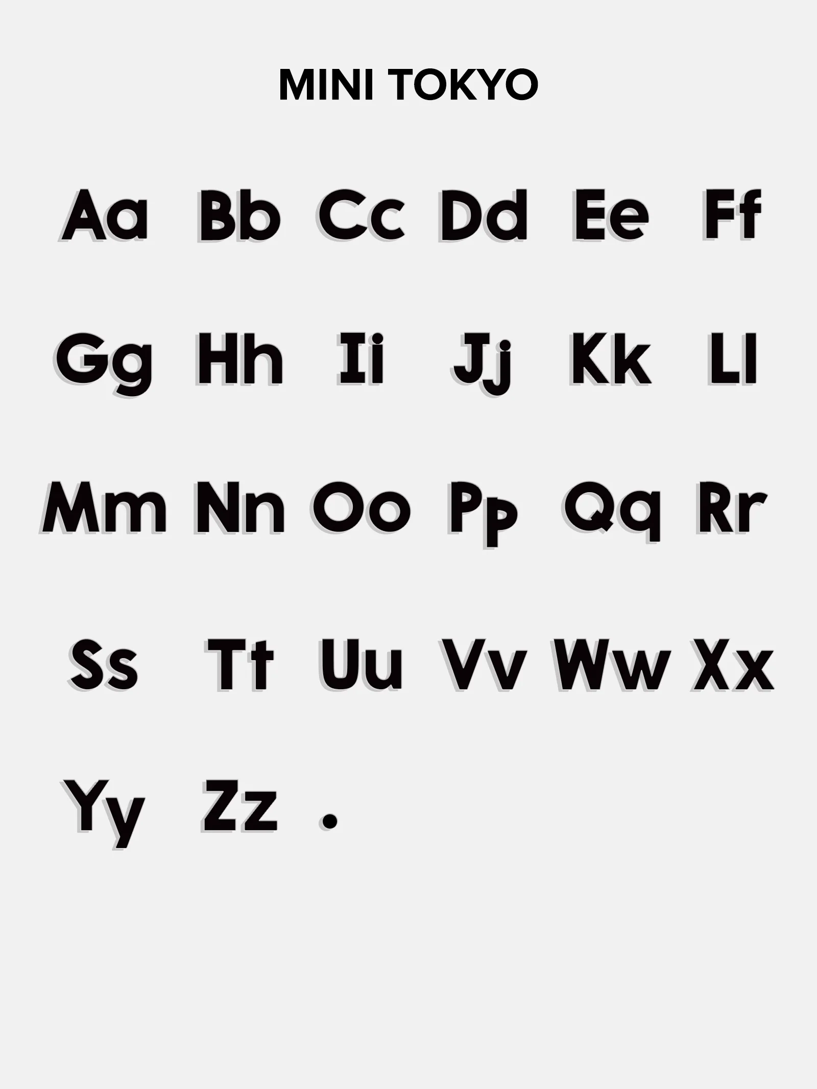 18K Gold Custom Nameplate Necklace - Mini Tokyo