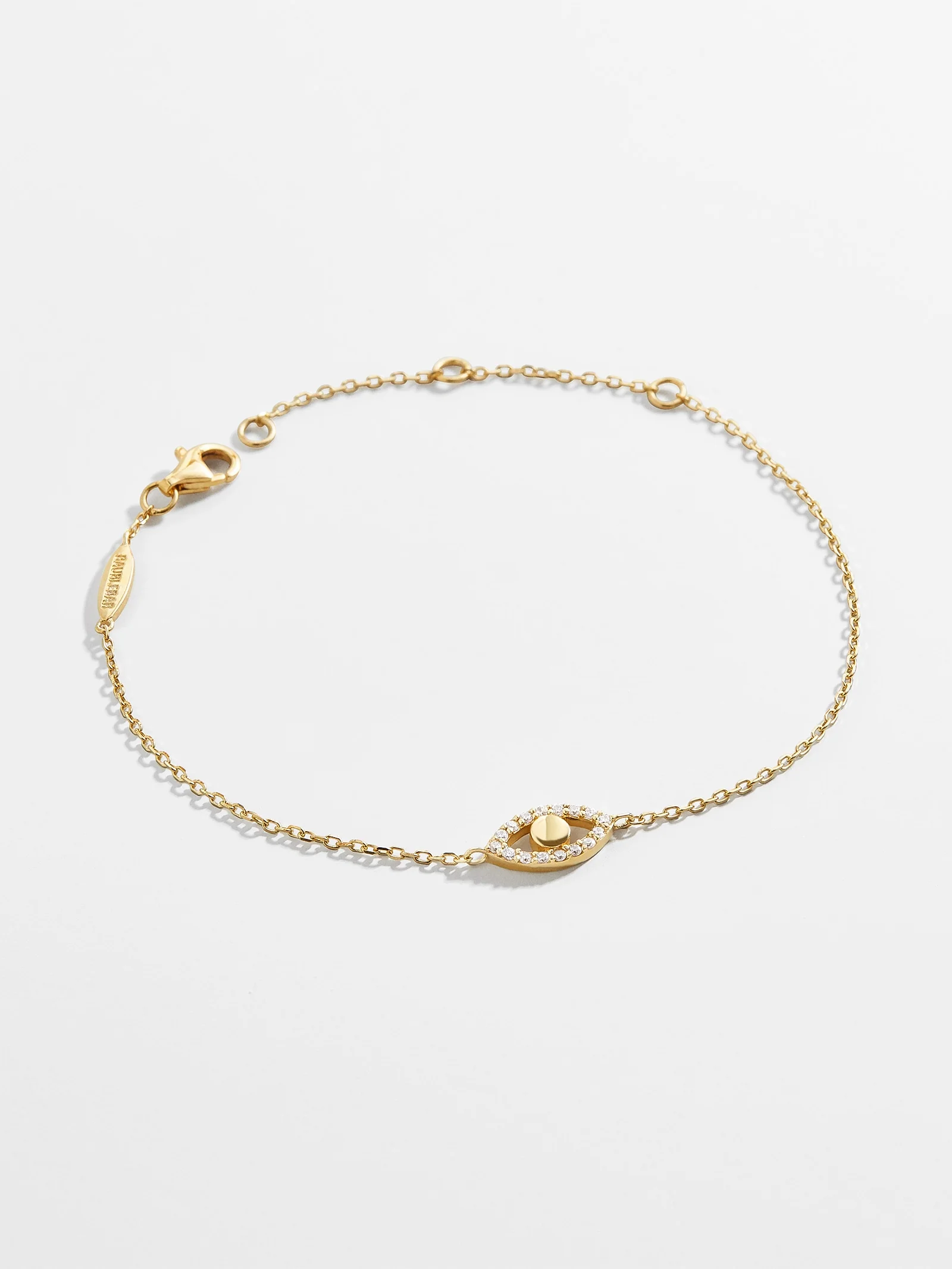 Ojo 18K Gold Bracelet - Evil Eye