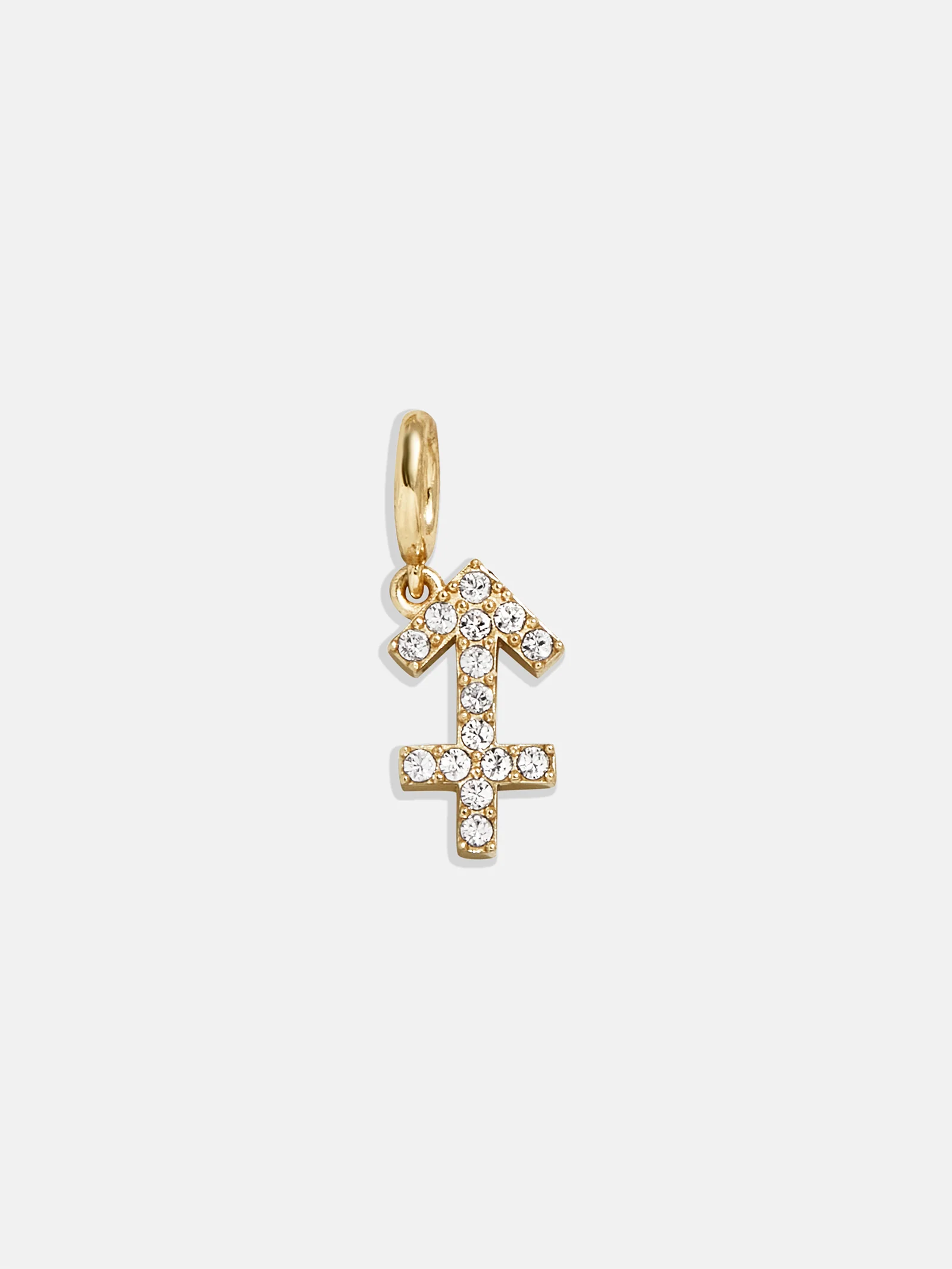 Pavé Zodiac Symbol Cluster Charm - Sagittarius
