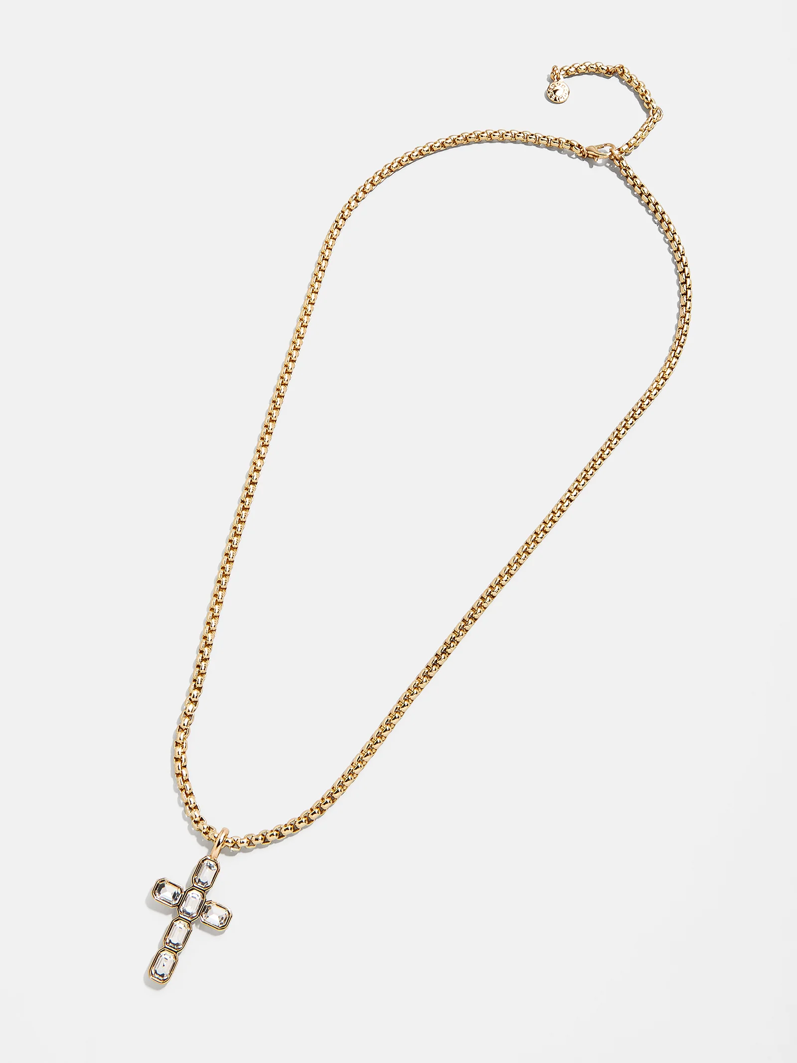 Mara Cross Necklace - Bezel Cross