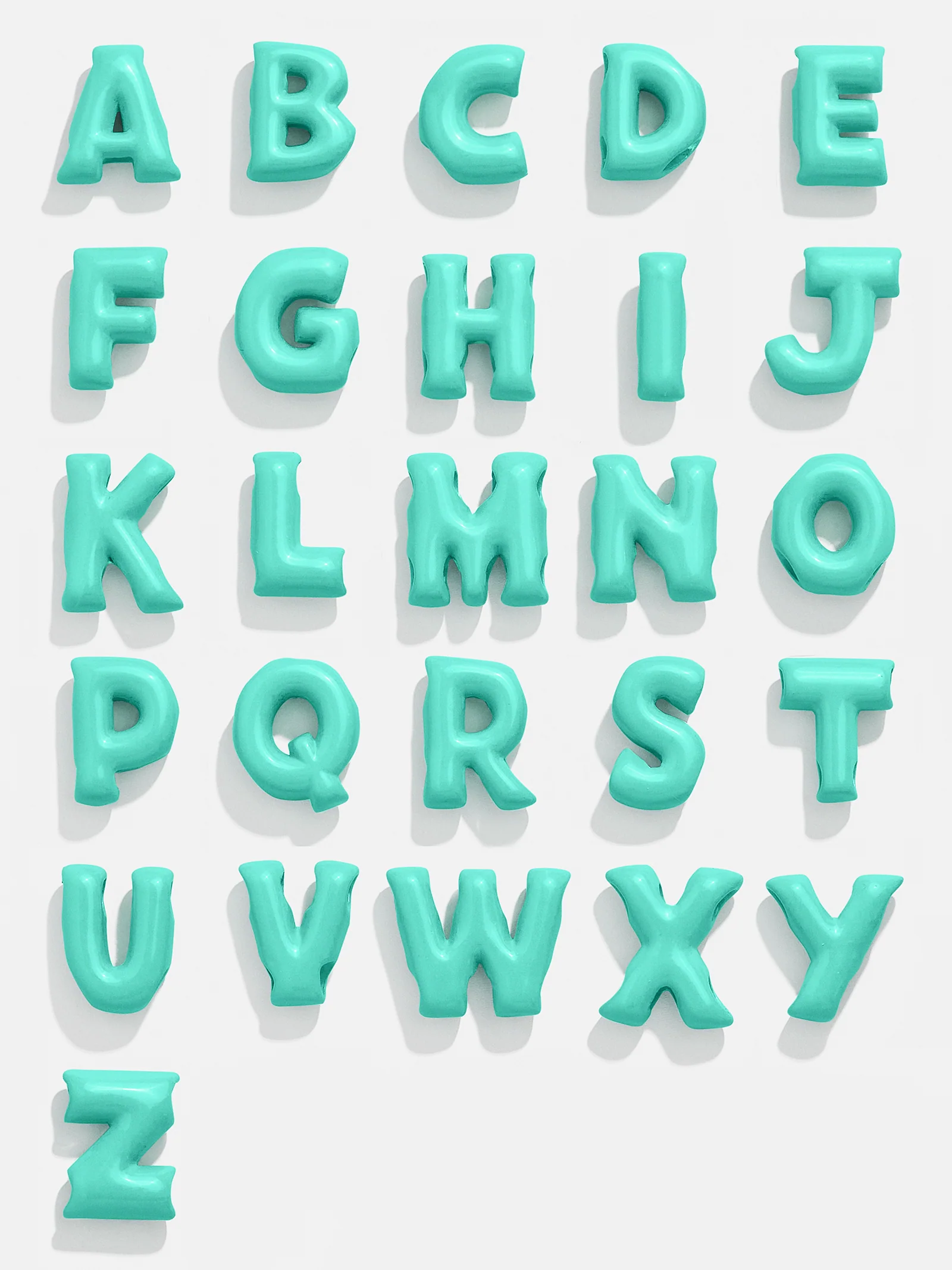 Say It All Custom Slider Bracelet - Turquoise