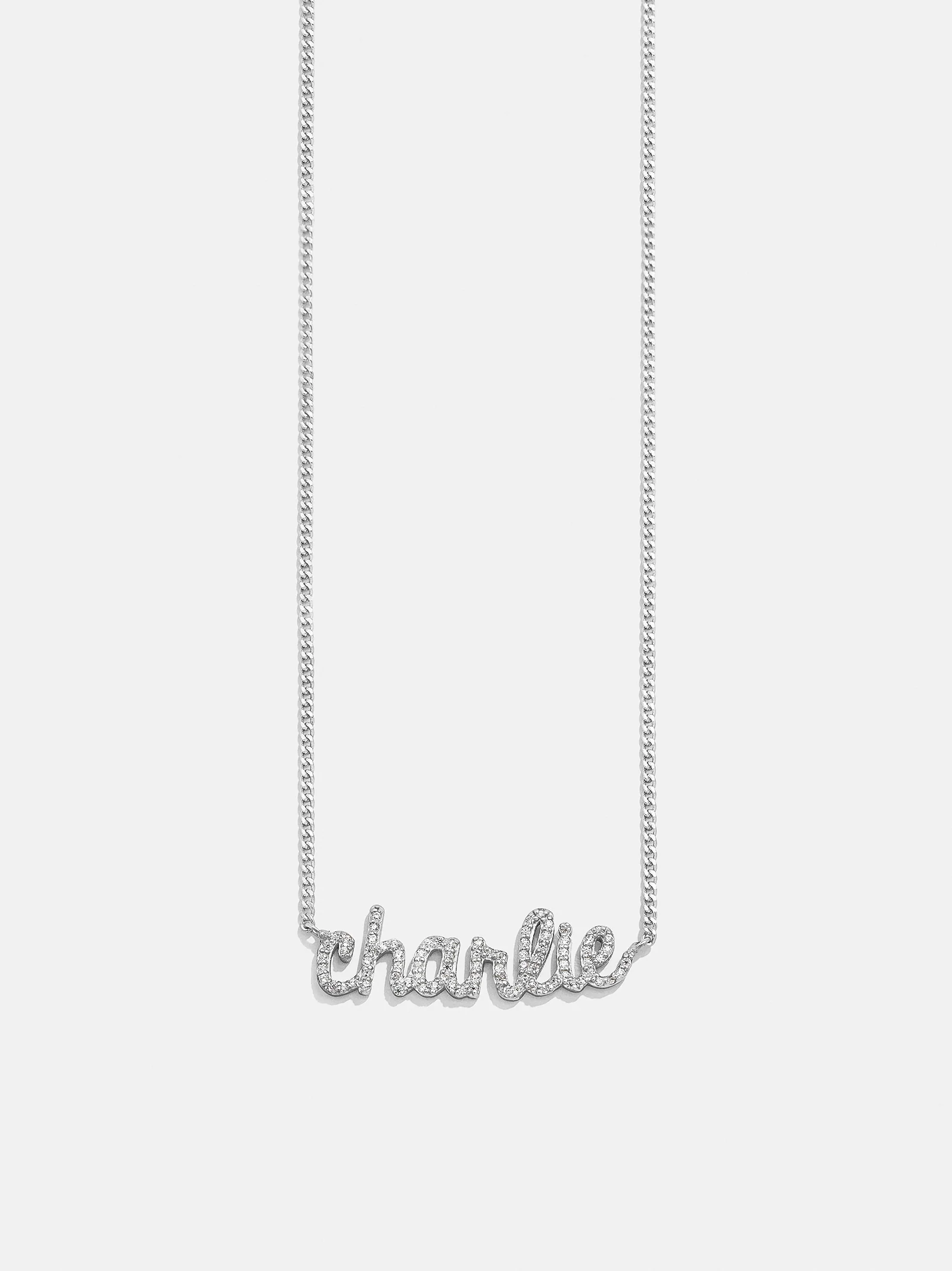 18K Gold Custom Nameplate Necklace - Melbourne