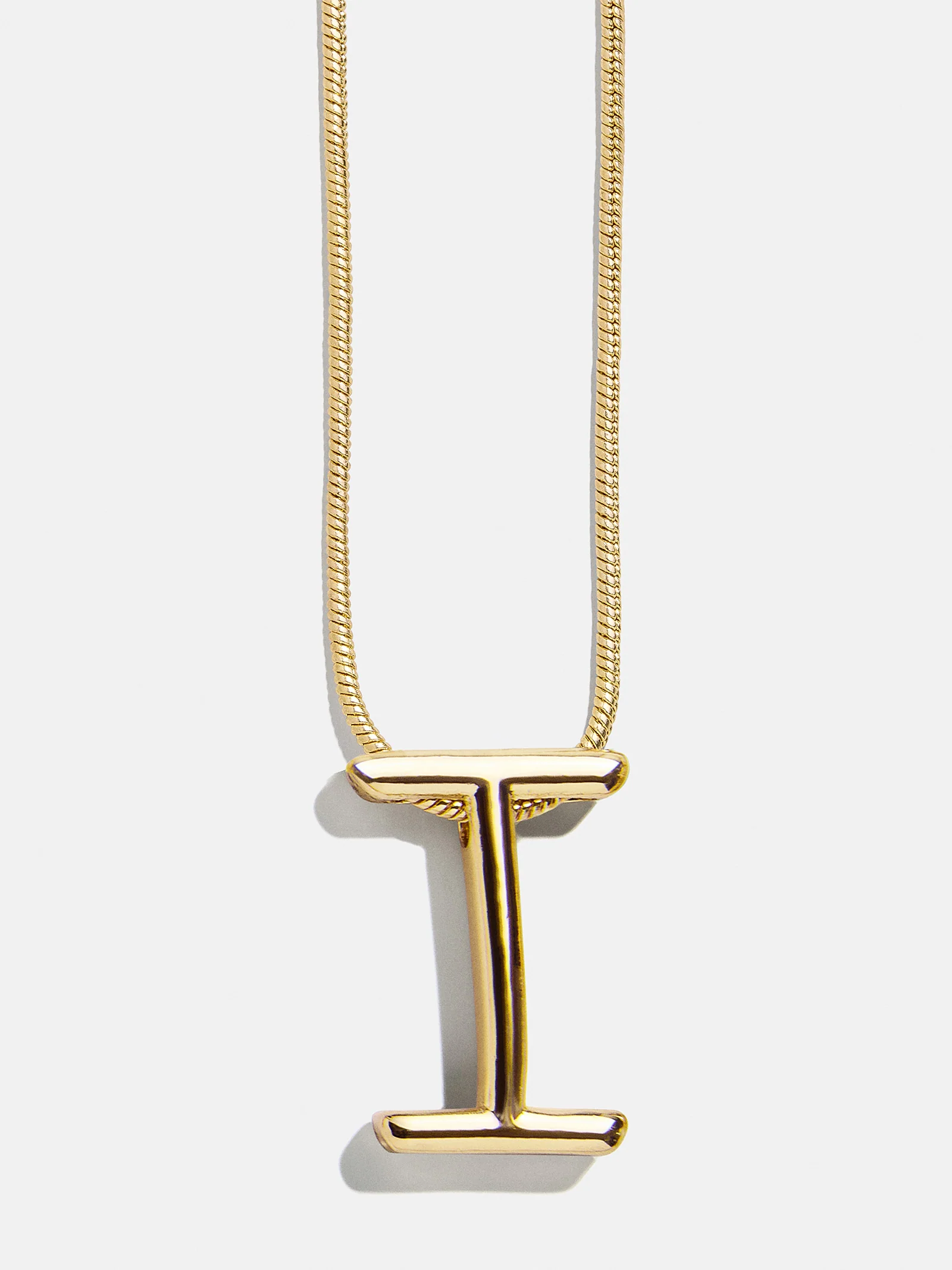 Classic Script Initial Necklace - Classic Script