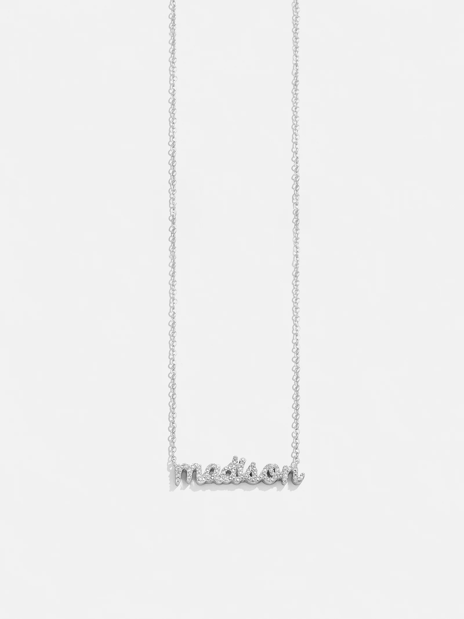 18K Gold Custom Nameplate Necklace - Mini Melbourne